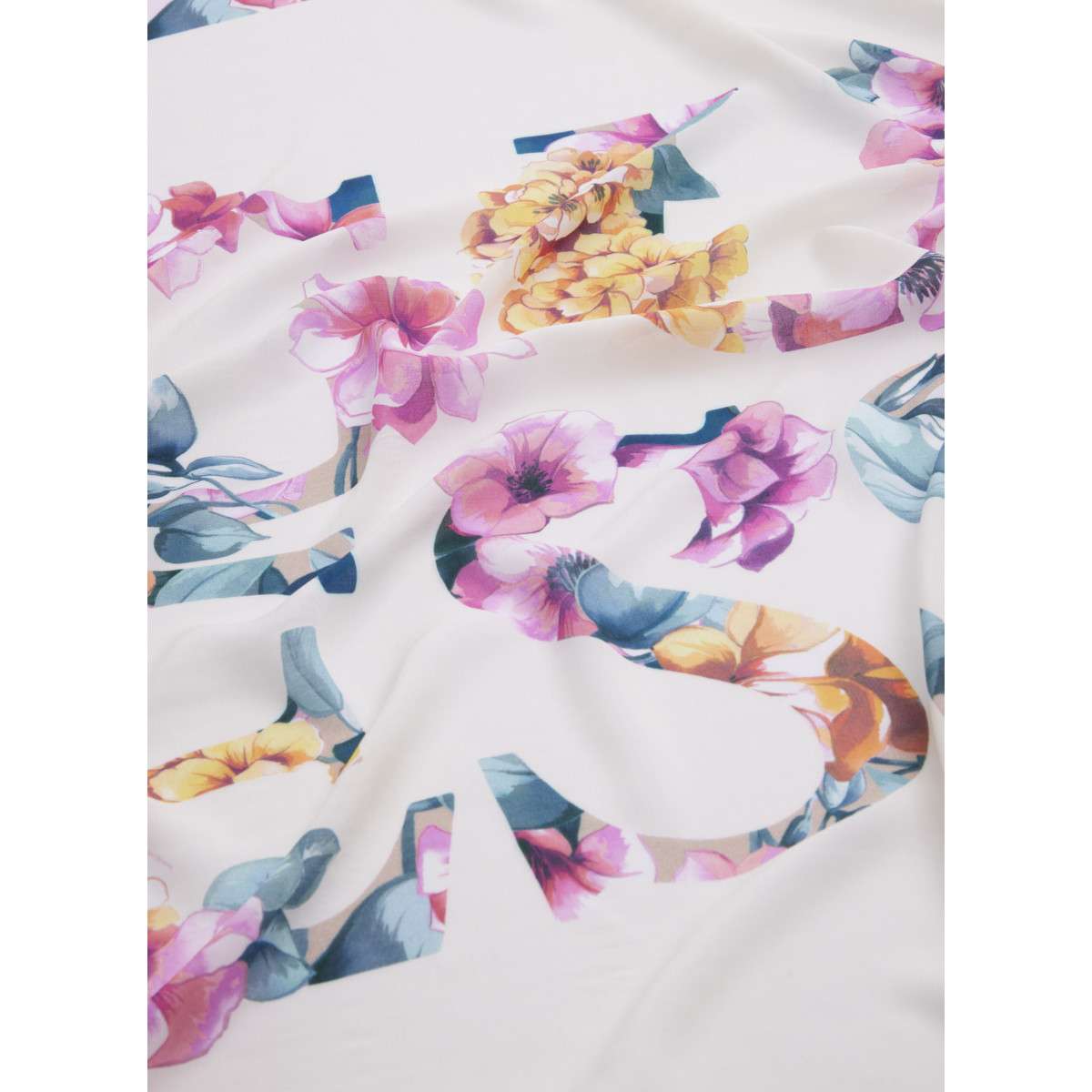 Foulards Foulard carré femme blanc Guess Foulards Foulard carré femme blanc Blanc