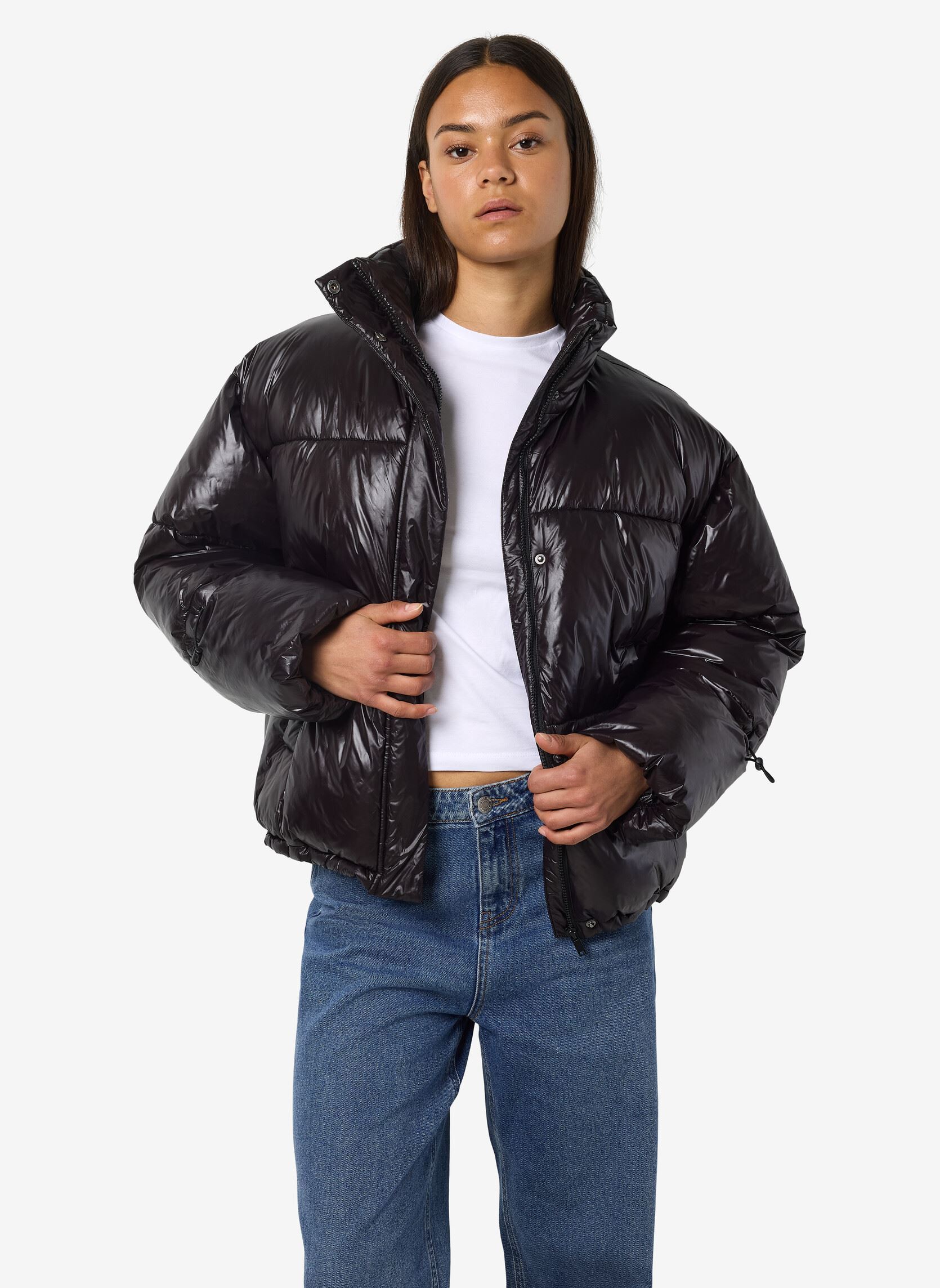 Daunenjacken NMALLIE SHINY PUFFER NOOS damen schwarz Noisy May Daunenjacken NMALLIE SHINY PUFFER NOOS damen schwarz Black
