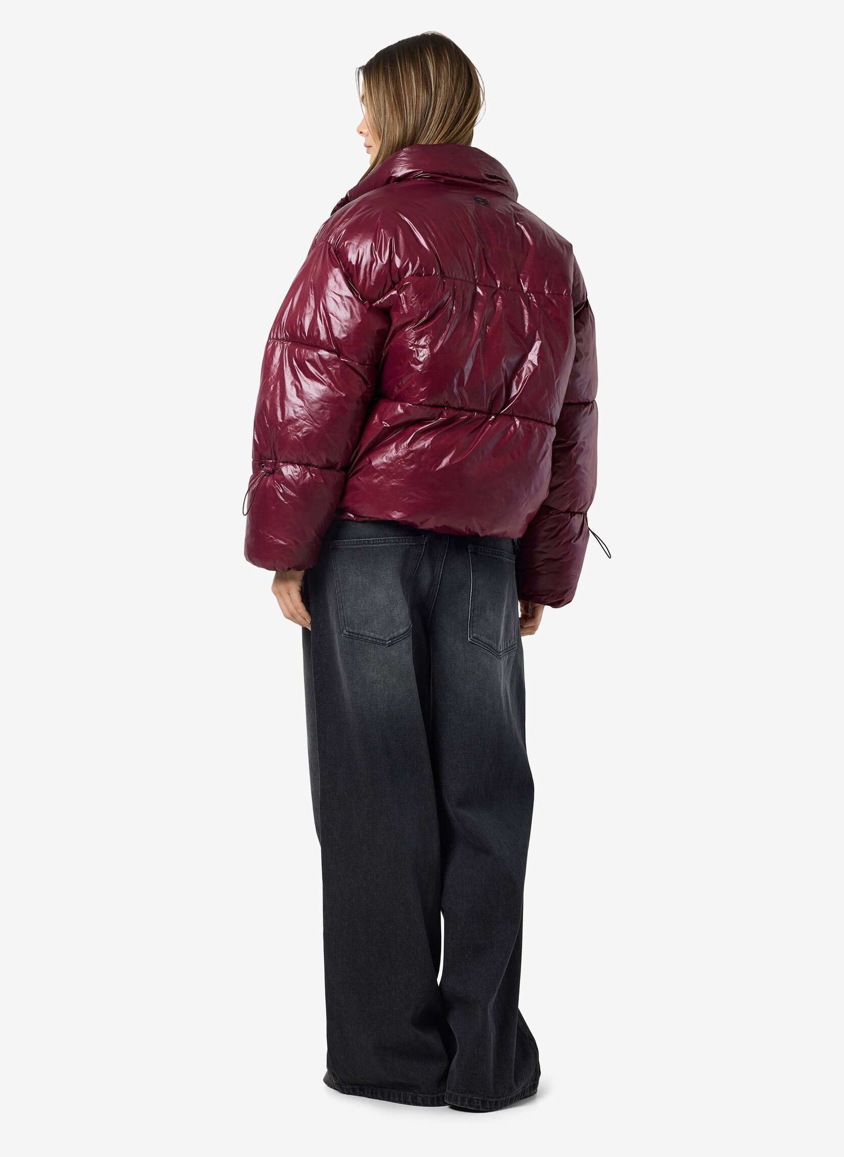 Daunenjacken NMALLIE SHINY PUFFER NOOS damen bordeaux Noisy May Daunenjacken NMALLIE SHINY PUFFER NOOS damen bordeaux Windsor wine