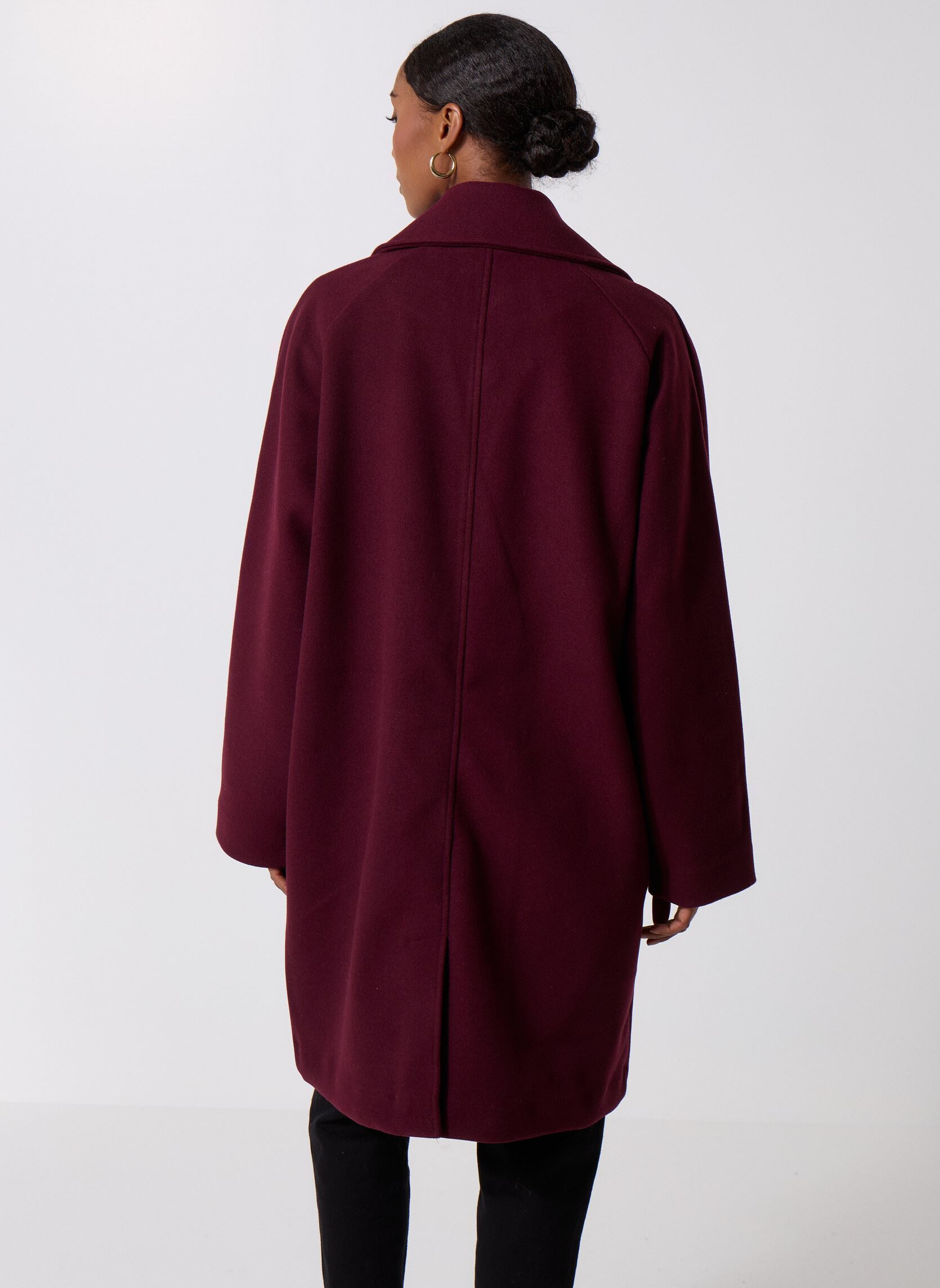Mantels NMCICI OVERSIZED COAT BF dames bordeaux Noisy May Mantels NMCICI OVERSIZED COAT BF dames bordeaux Windsor wine