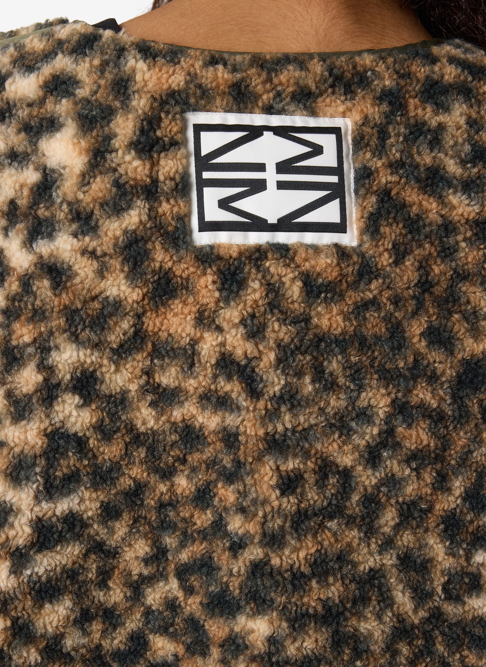 Bontjassen NMFELINE LOOSE TEDDY JACKET FWD dames bruin Noisy May Bontjassen NMFELINE LOOSE TEDDY JACKET FWD dames bruin Birch
