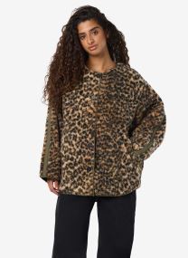 Bontjassen NMFELINE LOOSE TEDDY JACKET FWD dames bruin Noisy May Bontjassen NMFELINE LOOSE TEDDY JACKET FWD dames bruin Birch