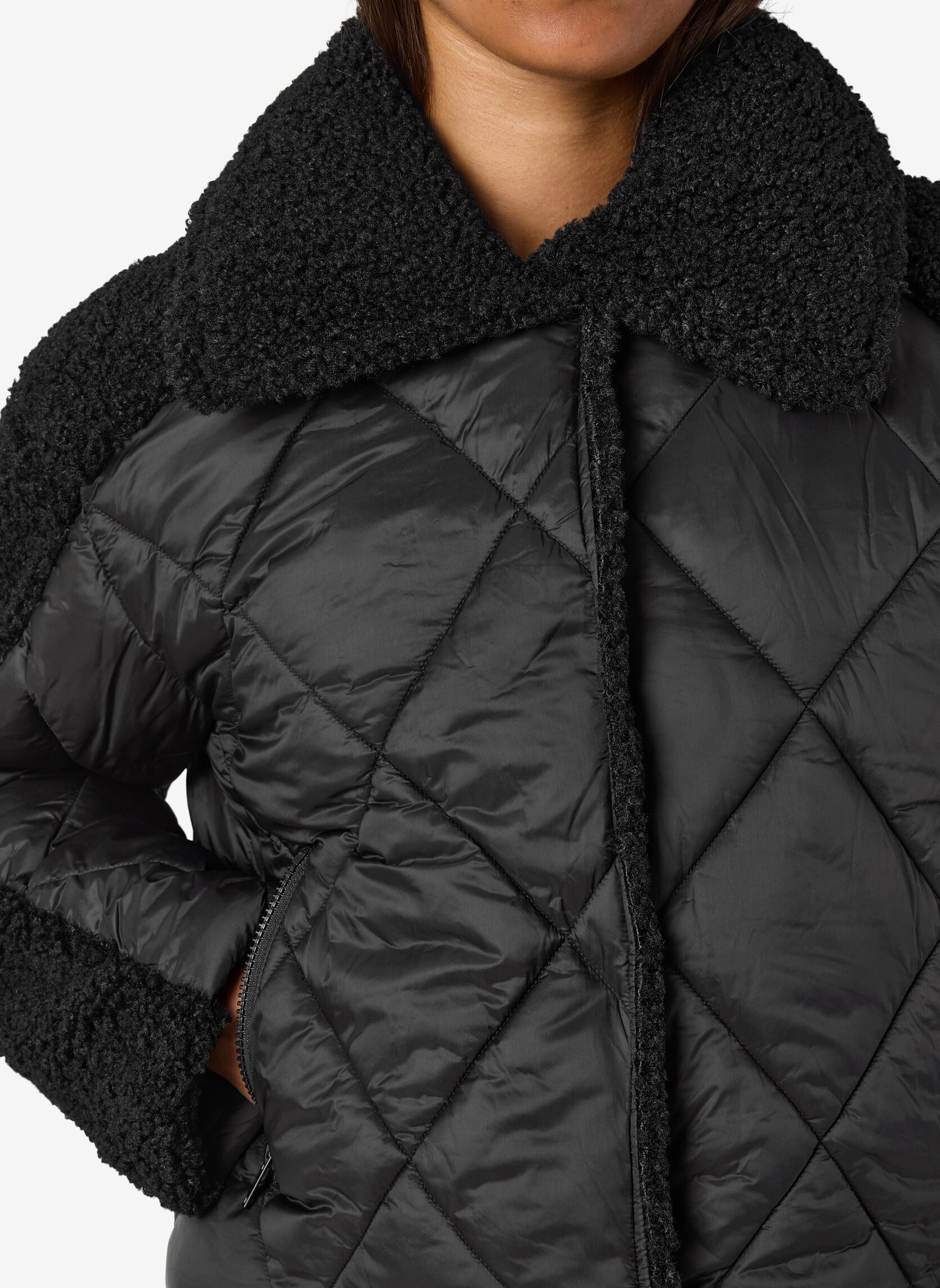 Gewatteerde jassen NMGEMMA L/S SHORT PUFFER JACKET dames zwart Noisy May Gewatteerde jassen NMGEMMA L/S SHORT PUFFER JACKET dames zwart Black