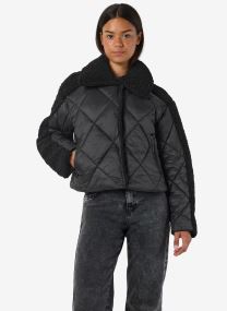 Gewatteerde jassen NMGEMMA L/S SHORT PUFFER JACKET dames zwart