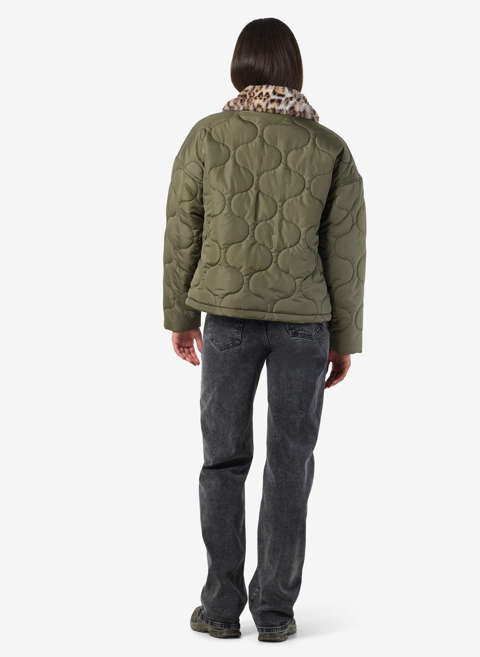 Jassen NMHOLLY L/S QUILT JACKET FWD dames groen Noisy May Jassen NMHOLLY L/S QUILT JACKET FWD dames groen KALAMATA
