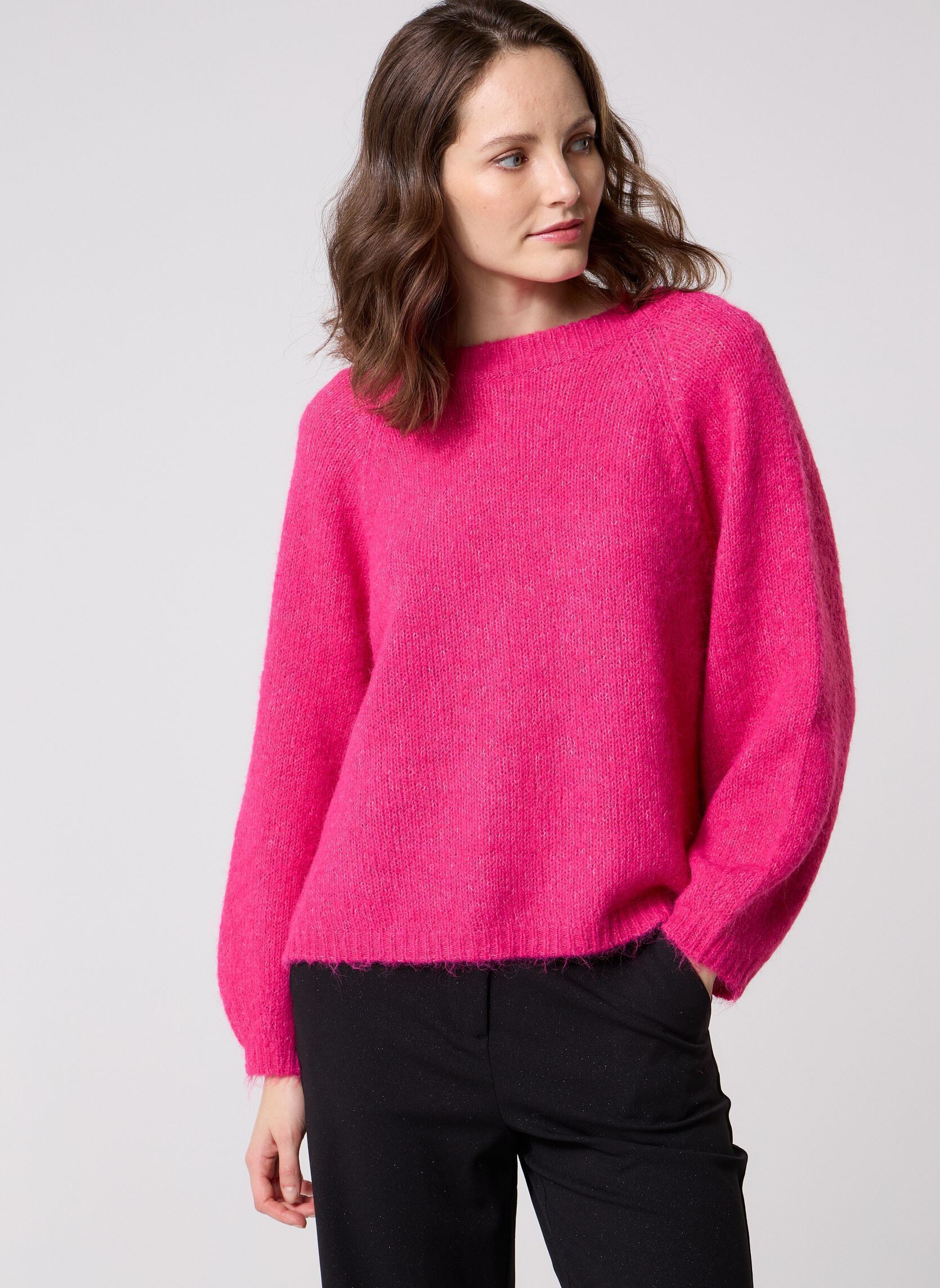Vesten NMSUTTON L/S OPEN BACK TIE KNIT FWD dames roze Noisy May Vesten NMSUTTON L/S OPEN BACK TIE KNIT FWD dames roze PINK YARROW