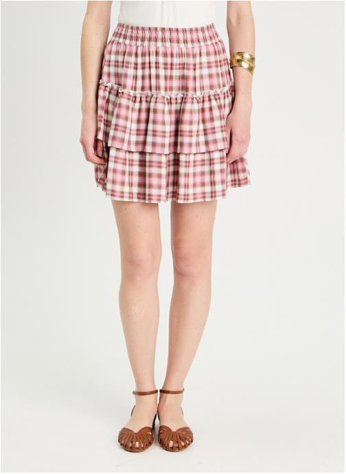 Cache Cache Jupes mi-longues JUCOUCARO femme rose
