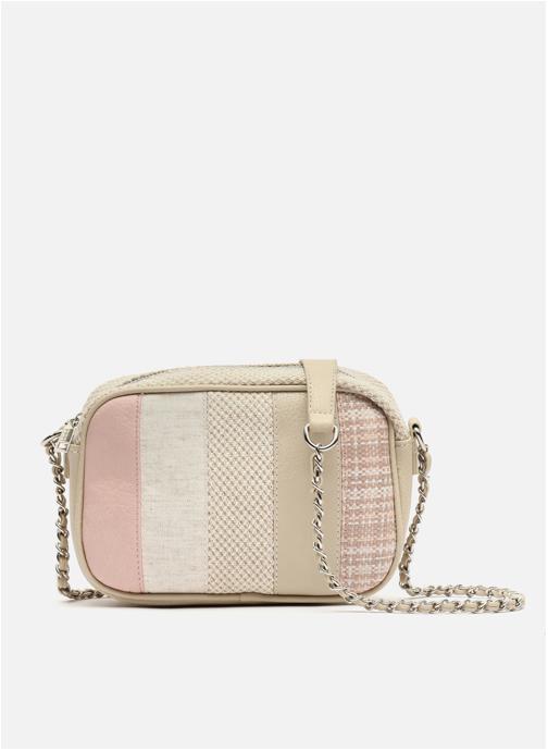 Misako Sacs à main Sac en raphia Larenito Pink femme rose