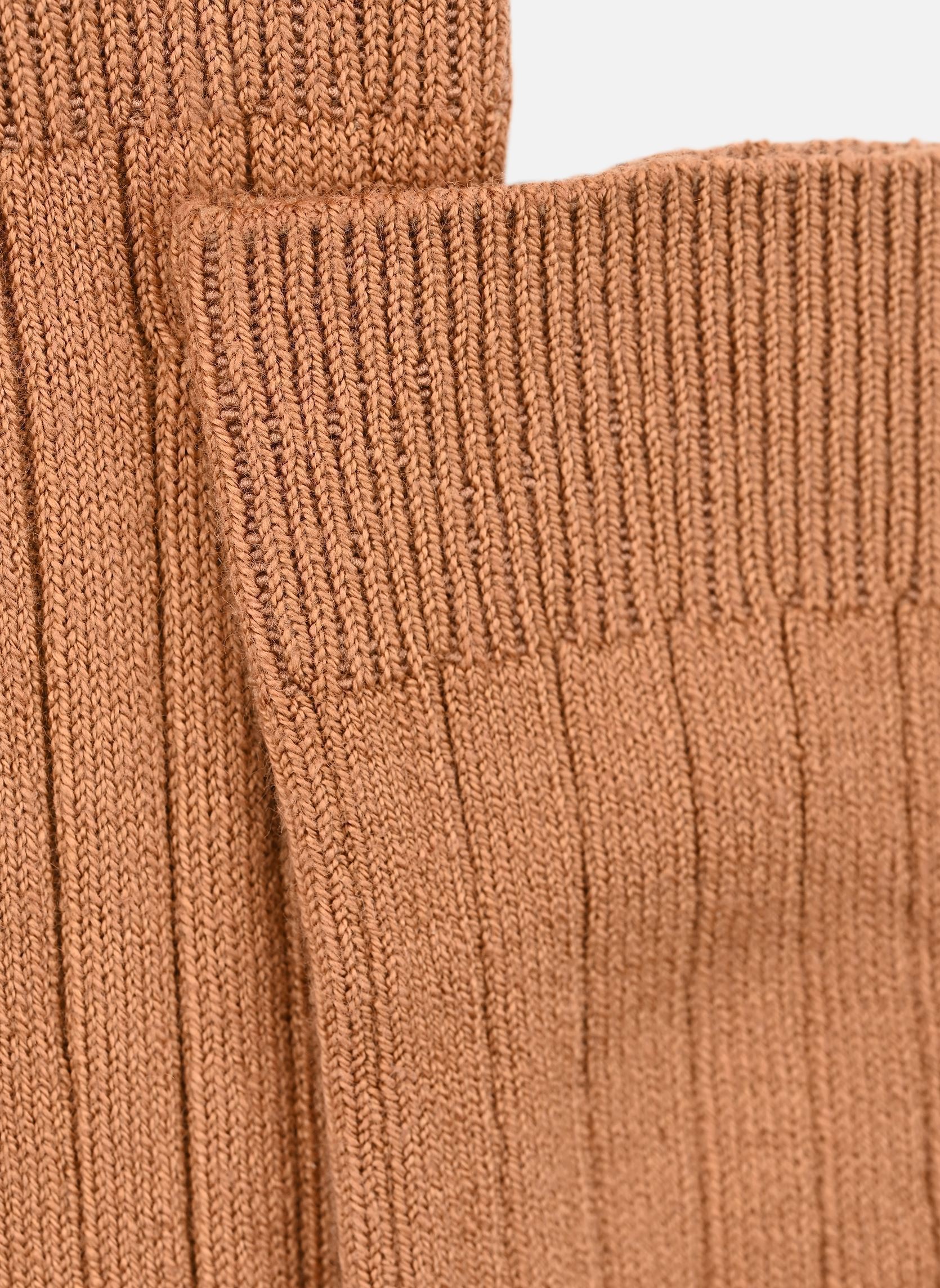 Chaussettes La Haute fille marron Collégien Chaussettes La Haute fille marron CARAMEL AU BEURRE SALÉ