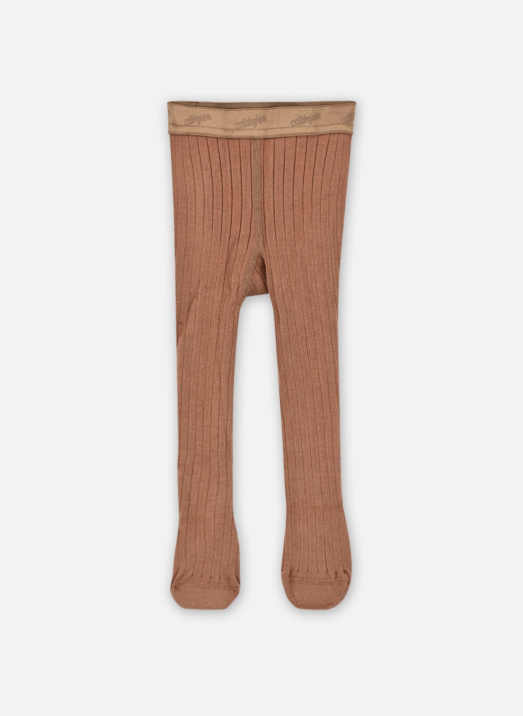 Collants Louise fille marron Collégien Collants Louise fille marron BISCUIT