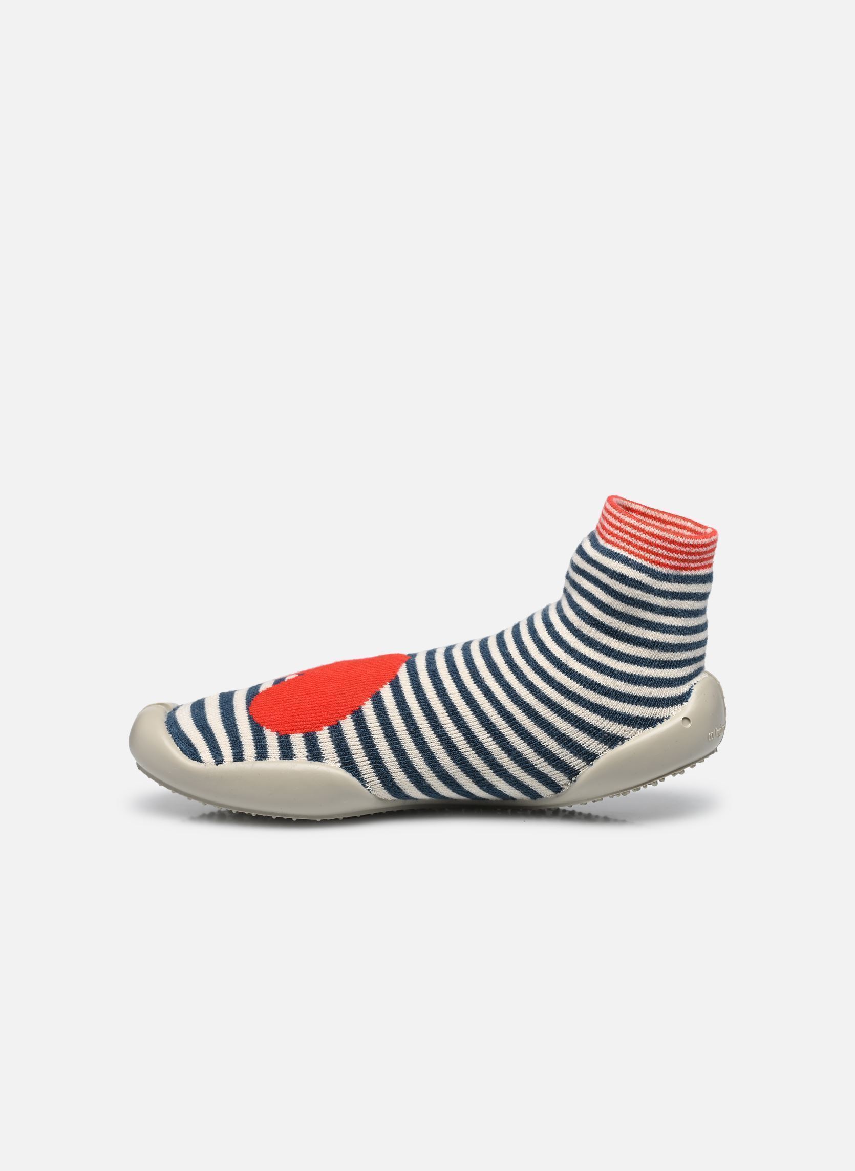 Chaussons Bebop femme multicolore Collégien Chaussons Bebop femme multicolore BLEU / ROUGE
