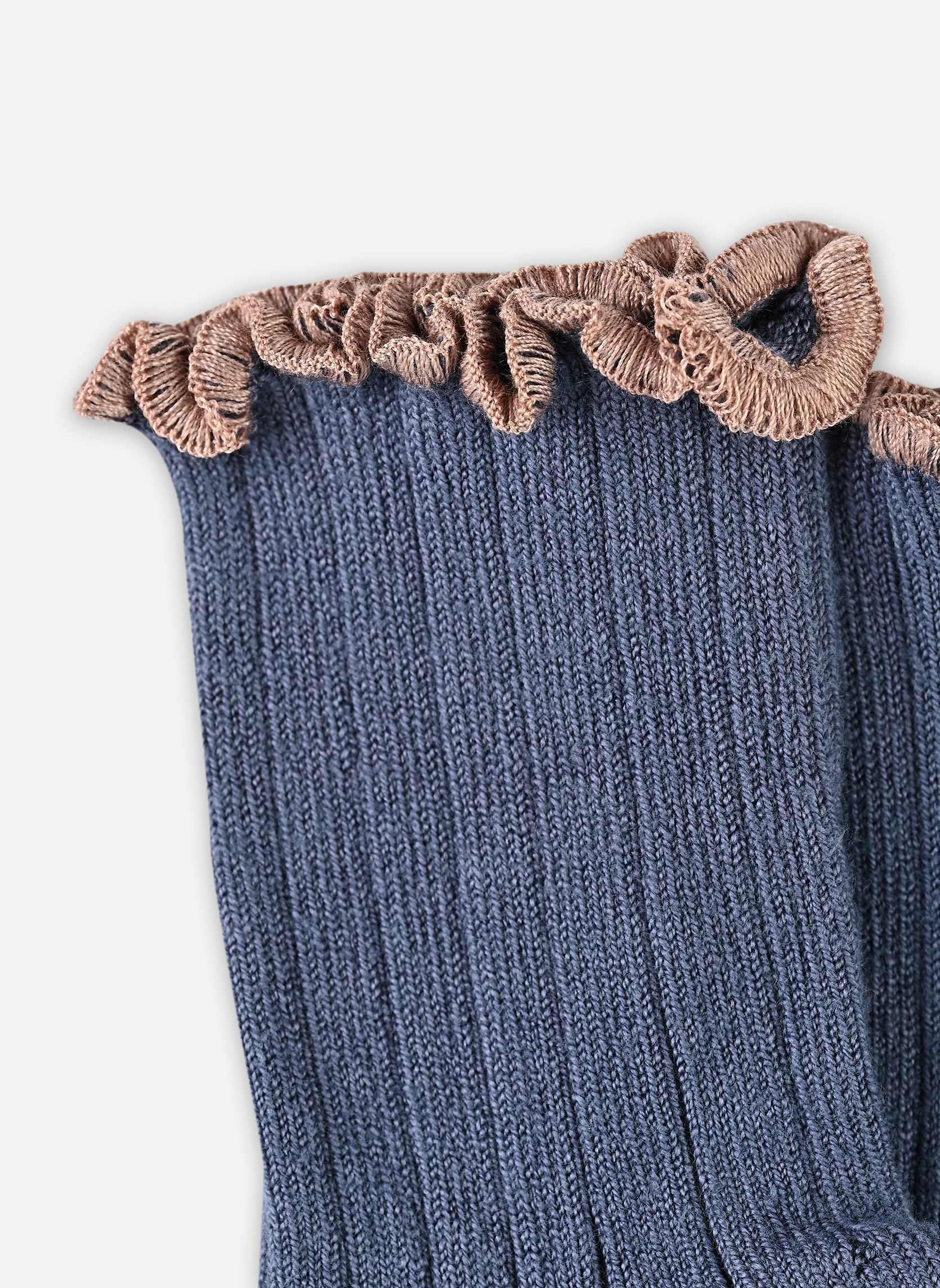 Chaussettes Delphine fille bleu Collégien Chaussettes Delphine fille bleu BLEU CENDRÉ