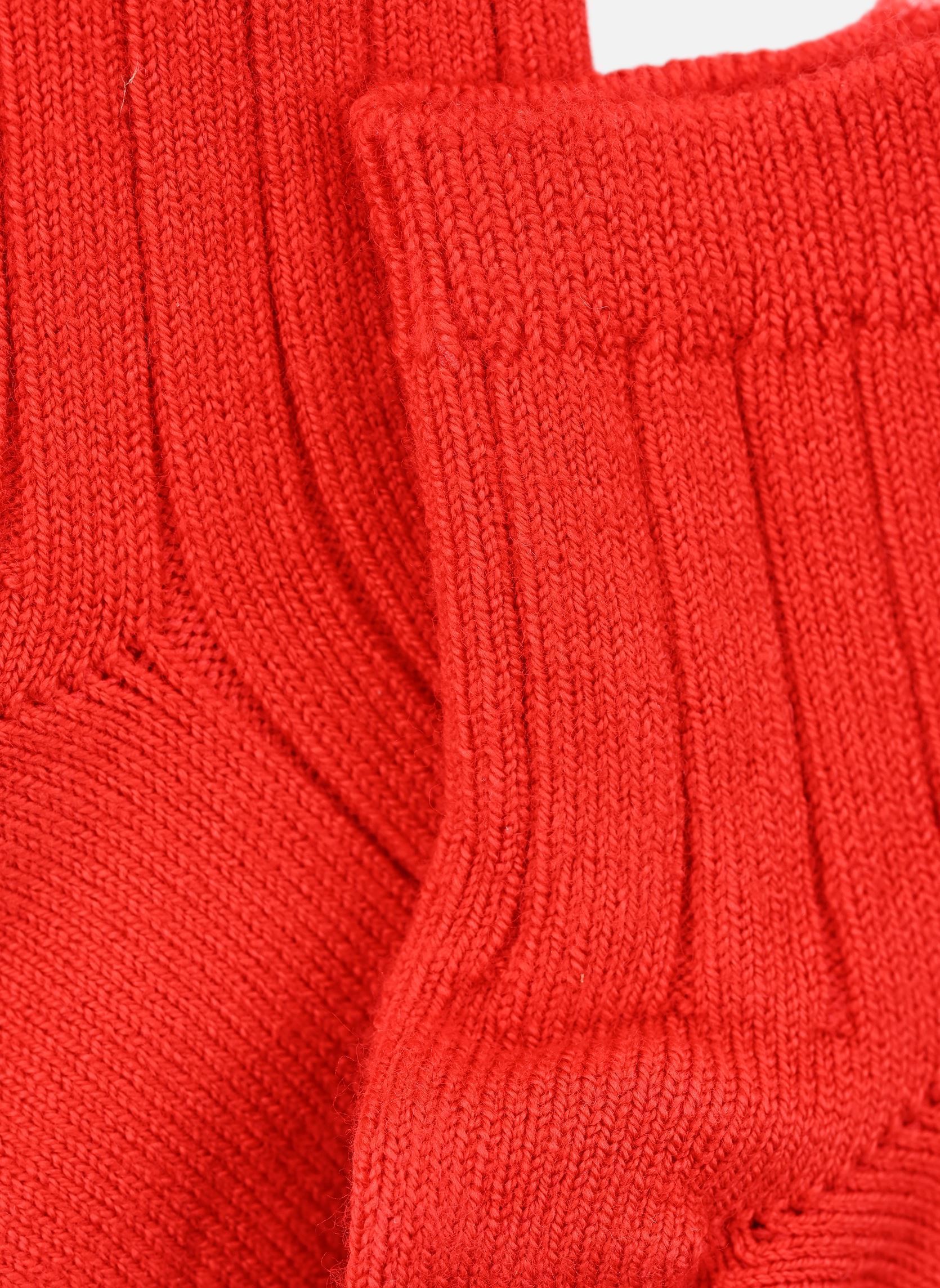 Chaussettes La Mini fille rouge Collégien Chaussettes La Mini fille rouge COQUELICOT