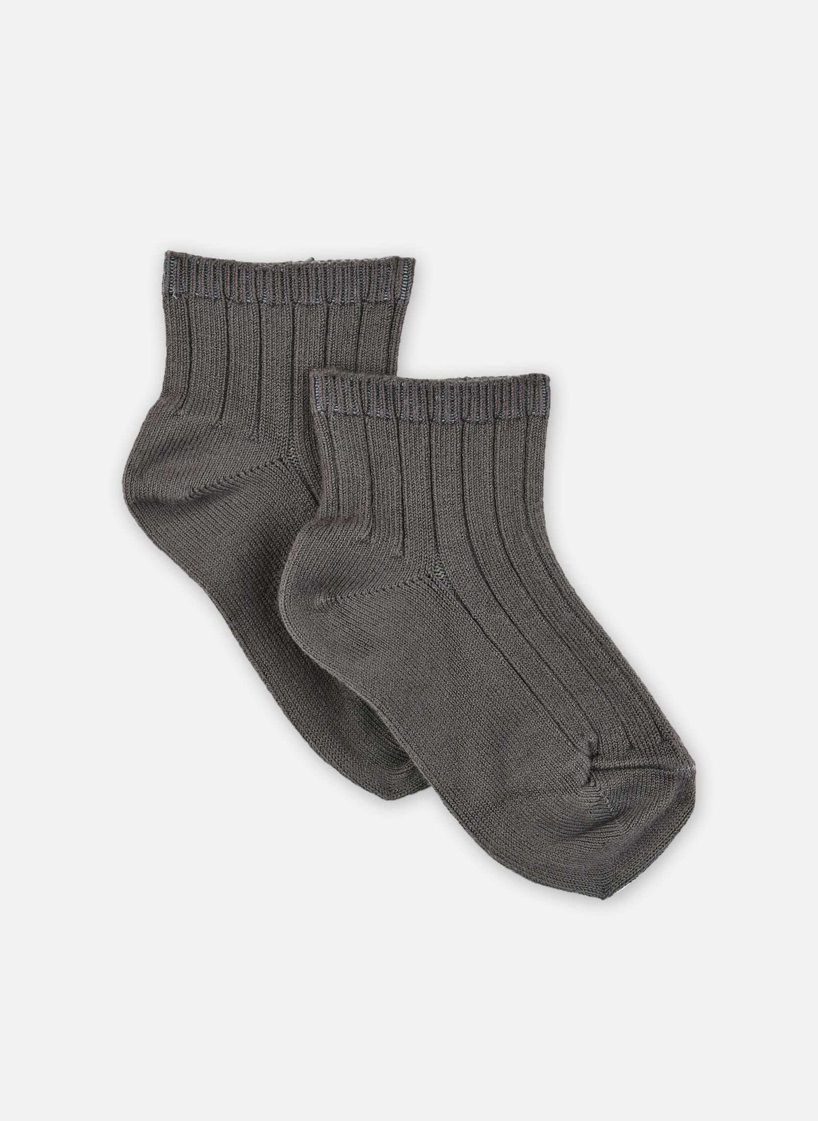 Chaussettes La Mini fille gris Collégien Chaussettes La Mini fille gris GRIS GALET
