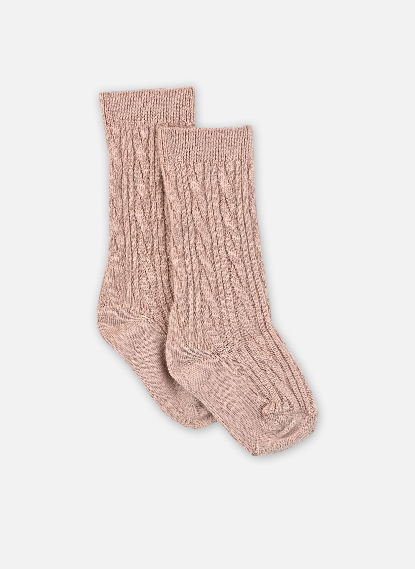 Socken Alix mädchen rosa Collégien Socken Alix mädchen rosa VIEUX ROSE