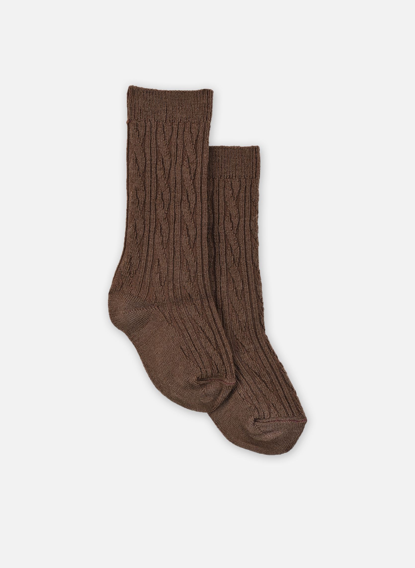 Socken Alix mädchen braun Collégien Socken Alix mädchen braun CHOCOLAT AU LAIT