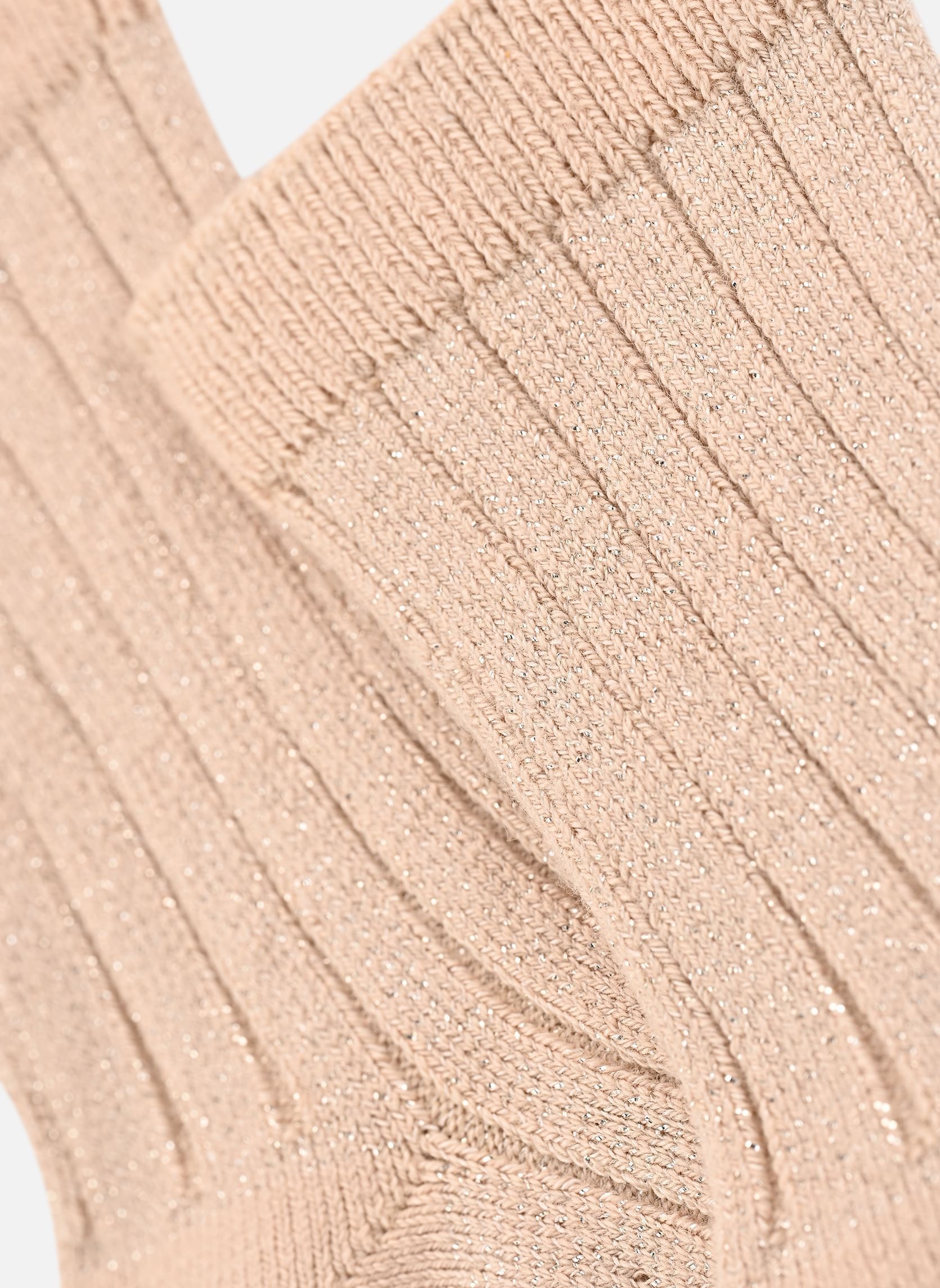 Socken Victoire mädchen beige Collégien Socken Victoire mädchen beige SABLE