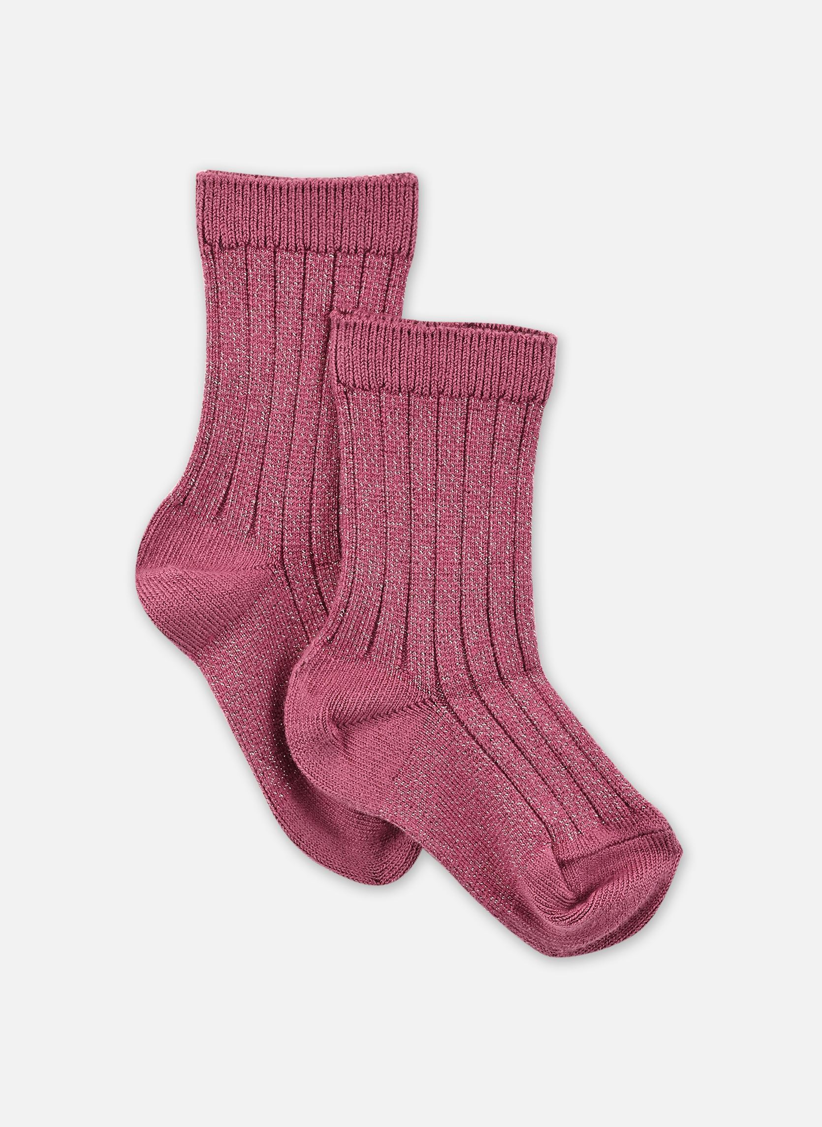 Chaussettes Victoire fille violet Collégien Chaussettes Victoire fille violet RAISIN ROSE