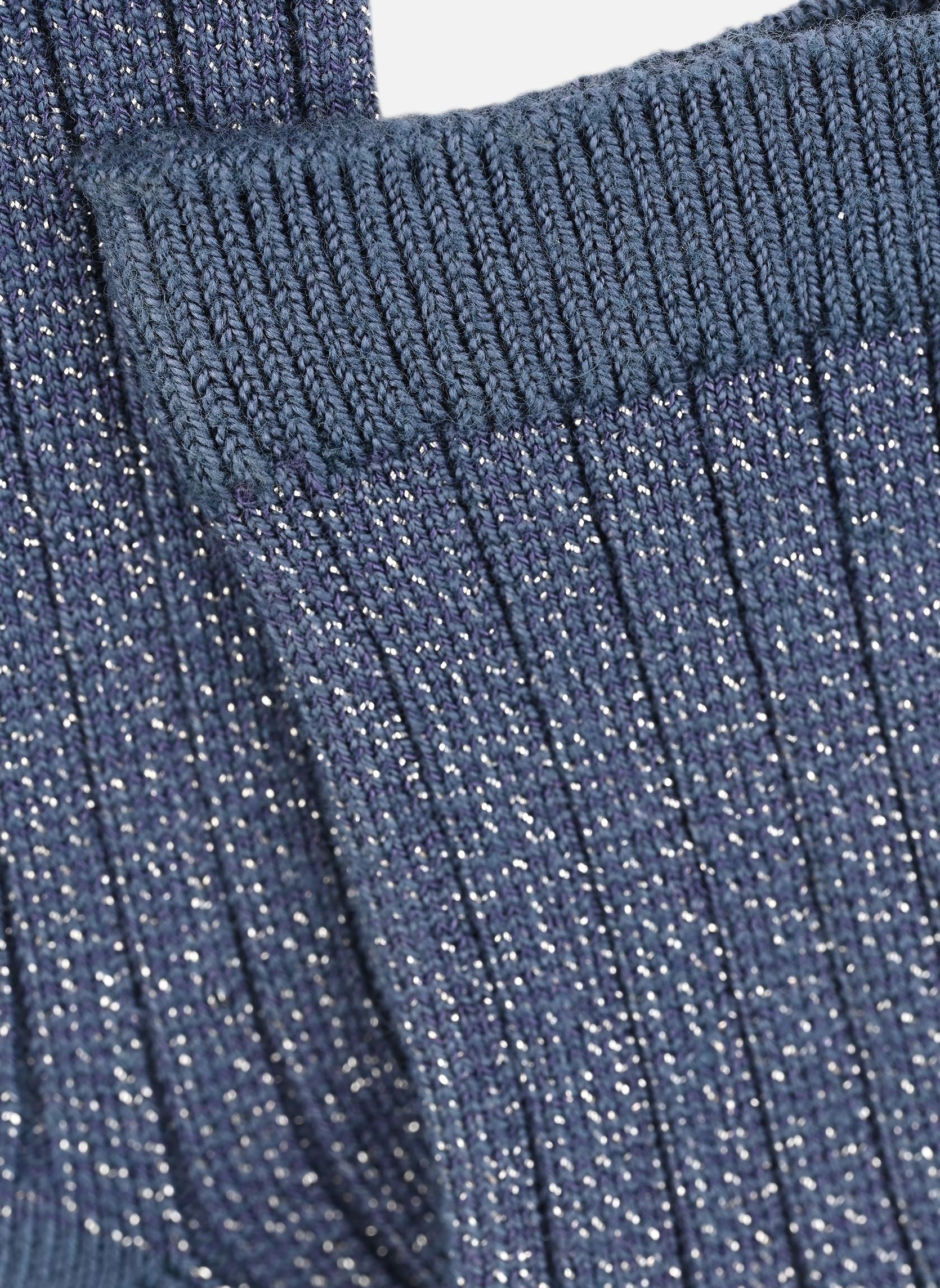 Chaussettes Victoire fille bleu Collégien Chaussettes Victoire fille bleu BLEU CENDRÉ