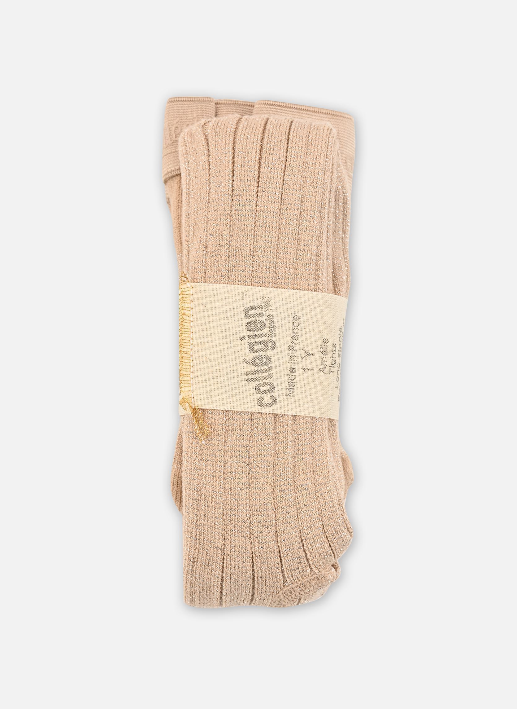 Collants Amélie fille beige Collégien Collants Amélie fille beige SABLE