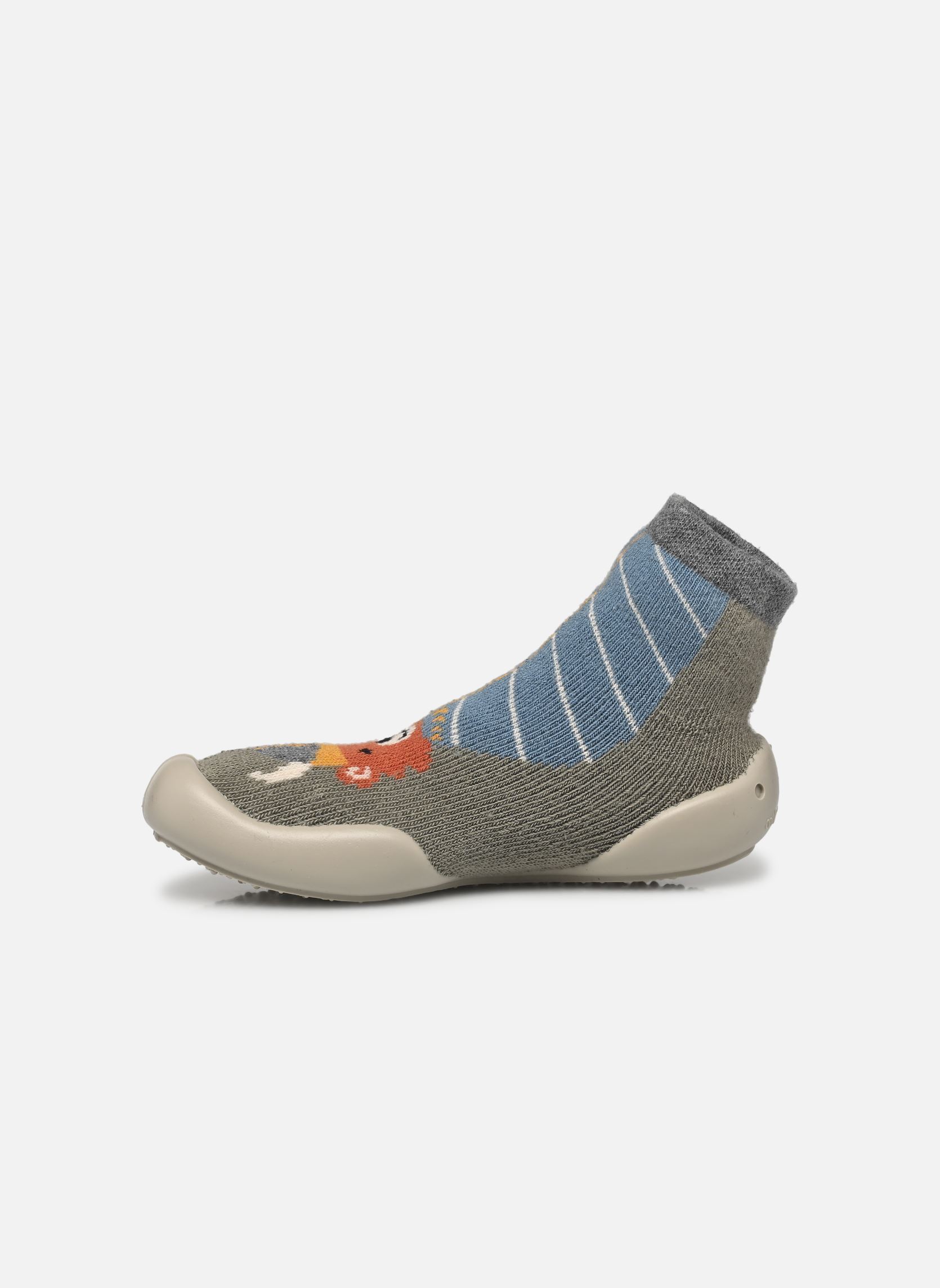 Chaussons Bjorn gris Collégien Chaussons Bjorn gris GRIS / BLEU