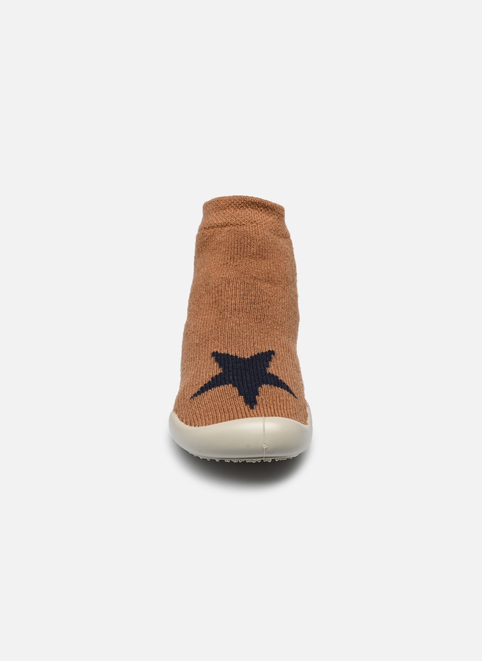 Chaussons Chocolat Chaud marron Collégien Chaussons Chocolat Chaud marron MOUTARDE