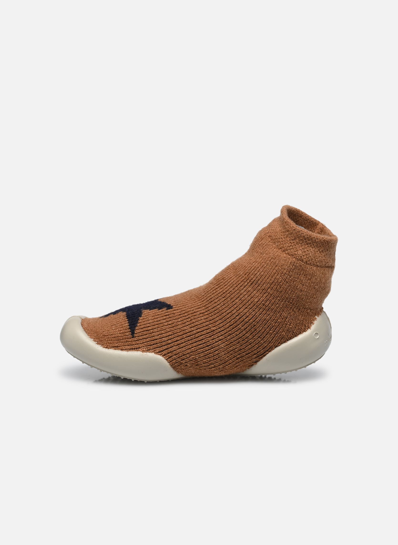 Chaussons Chocolat Chaud marron Collégien Chaussons Chocolat Chaud marron MOUTARDE