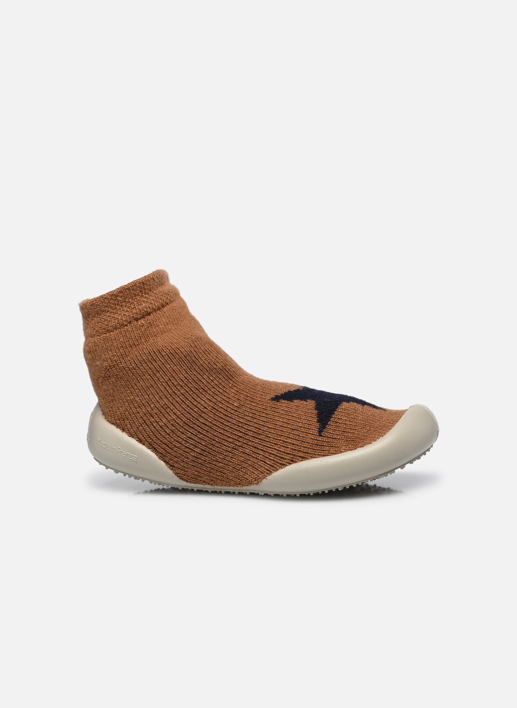 Chaussons Chocolat Chaud marron Collégien Chaussons Chocolat Chaud marron MOUTARDE