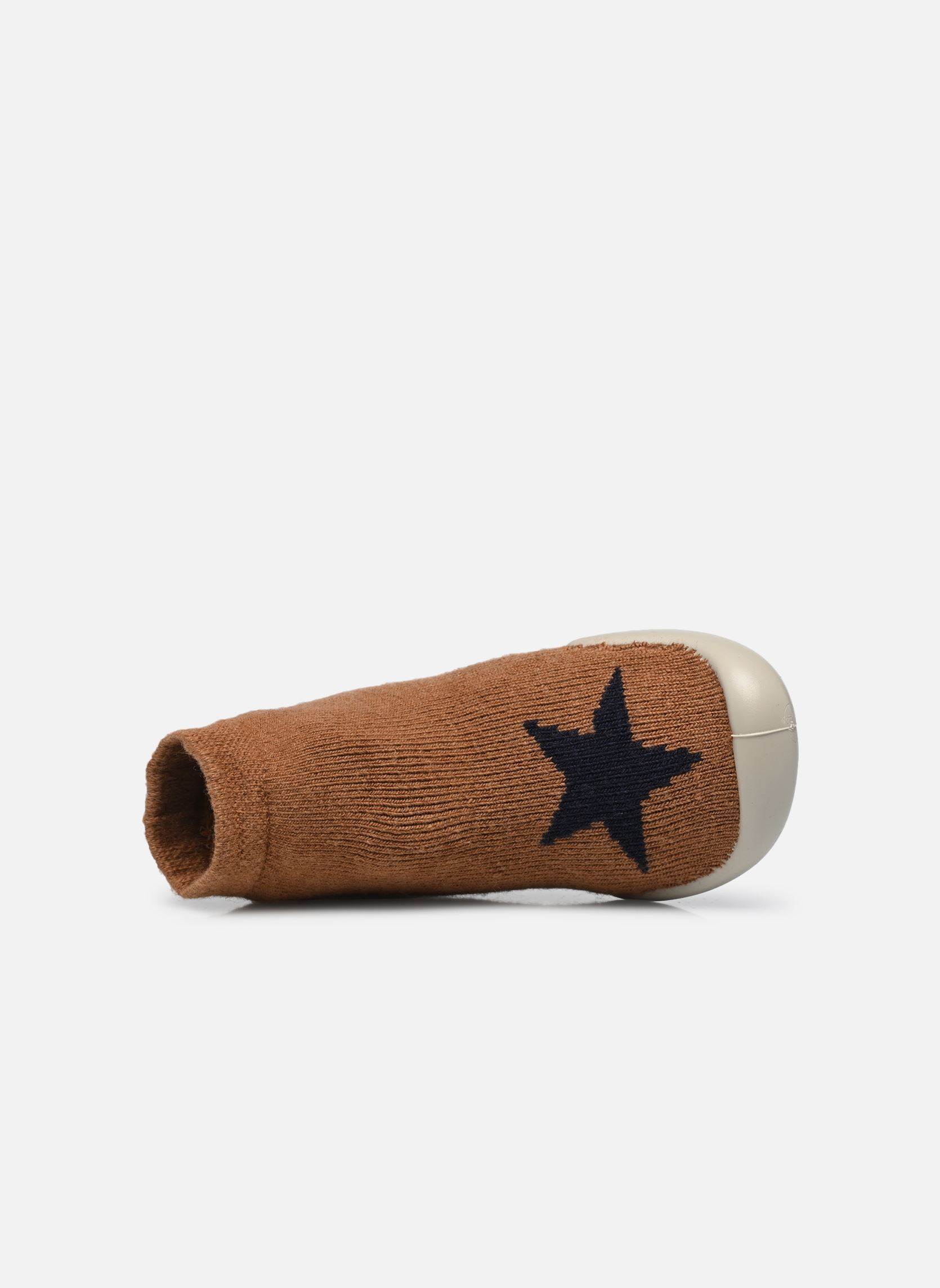 Chaussons Chocolat Chaud marron Collégien Chaussons Chocolat Chaud marron MOUTARDE
