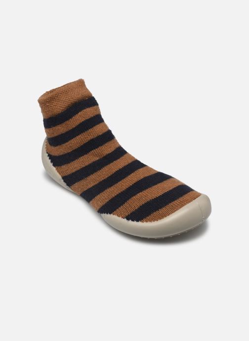 Collégien Chaussons Chocolatine marron