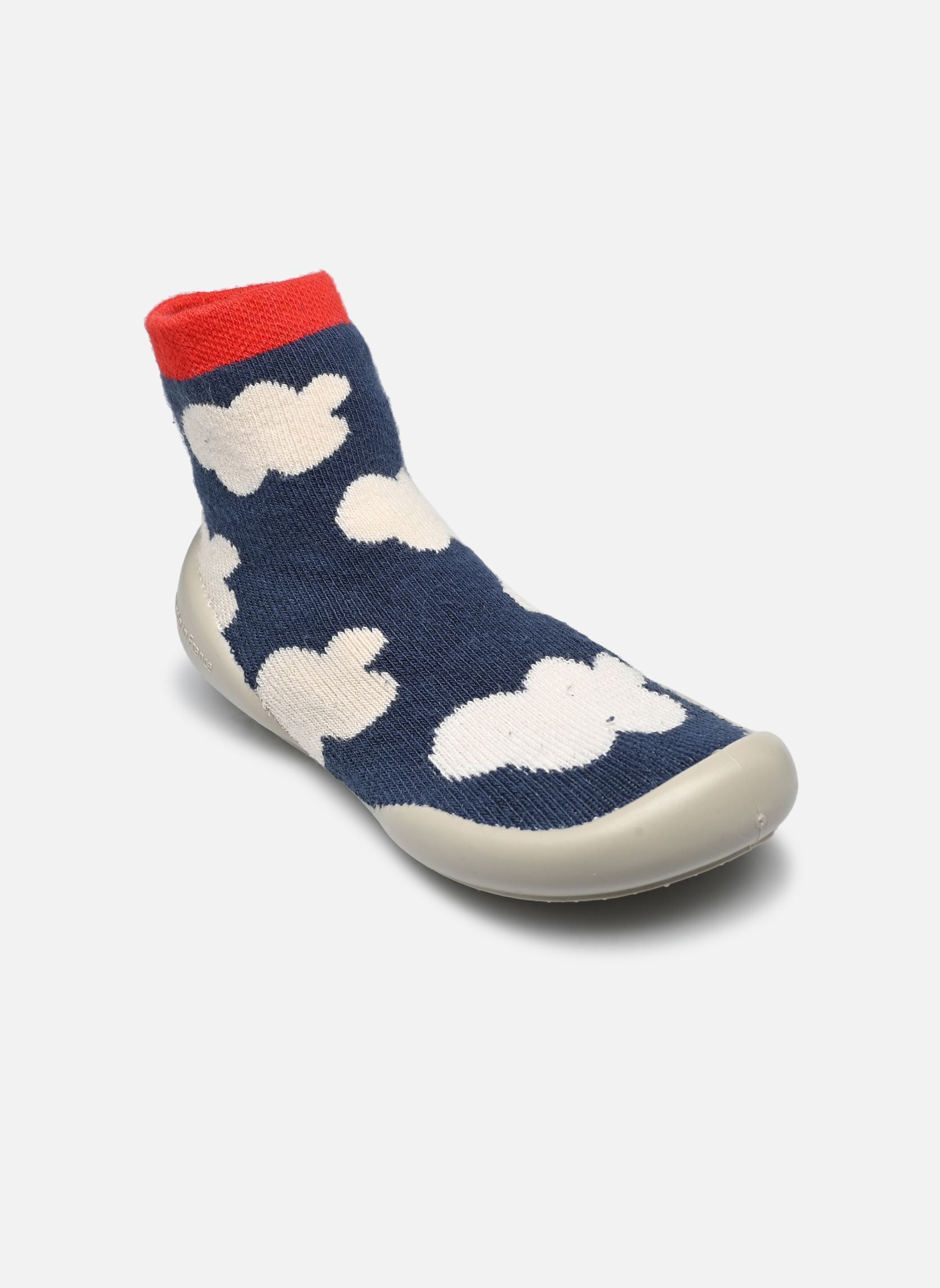 Chaussons Cloud bleu Collégien Chaussons Cloud bleu BLEU / BLANC
