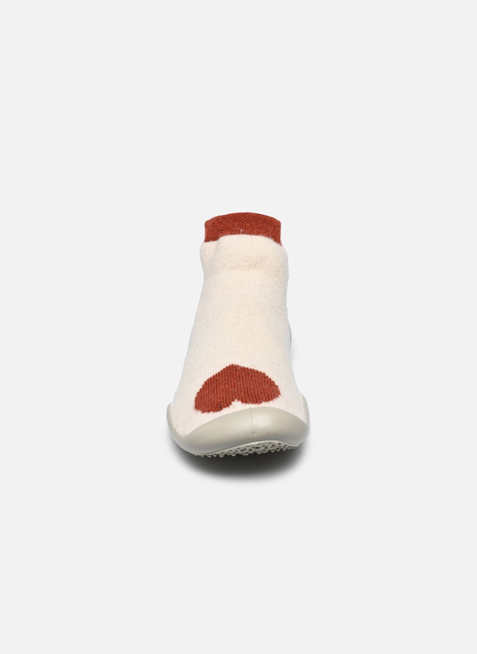 Pantoffels Coeur en Chocolat dames wit Collégien Pantoffels Coeur en Chocolat dames wit ECRU F
