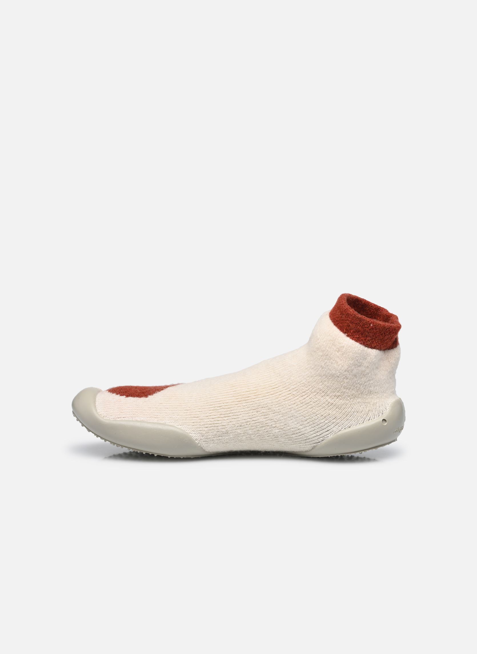 Pantoffels Coeur en Chocolat dames wit Collégien Pantoffels Coeur en Chocolat dames wit ECRU F