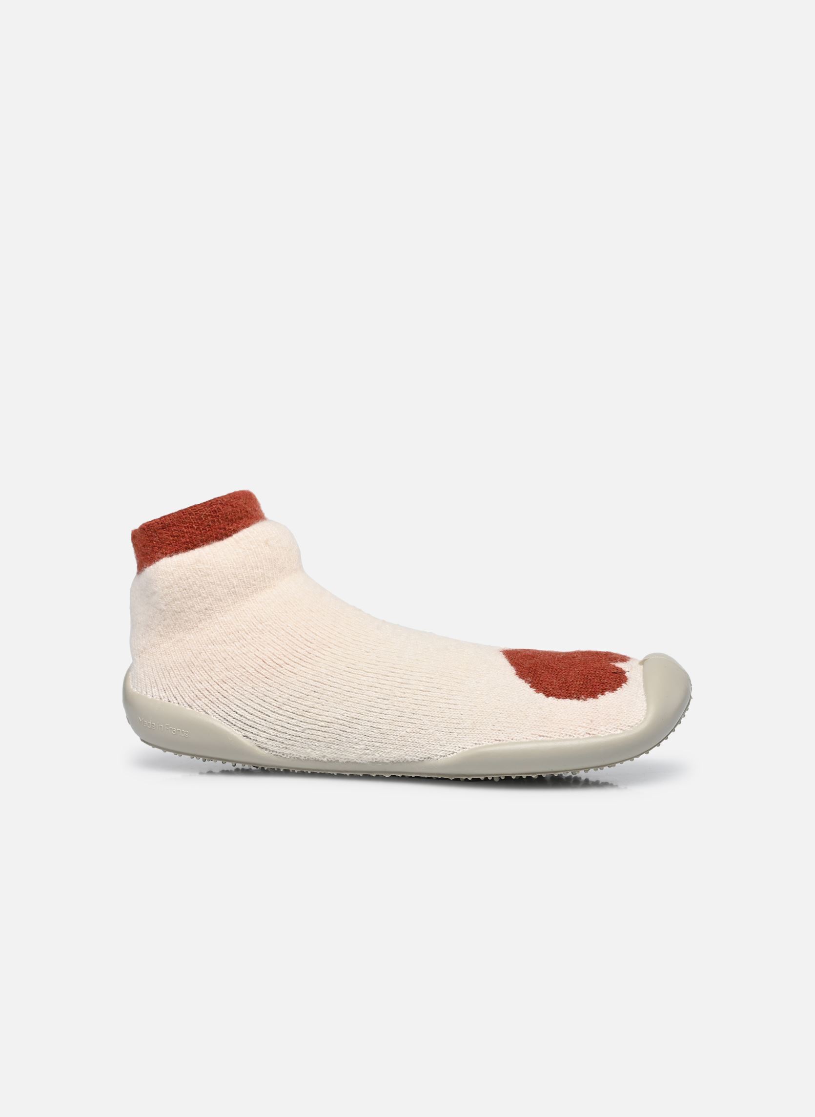 Pantoffels Coeur en Chocolat dames wit Collégien Pantoffels Coeur en Chocolat dames wit ECRU F