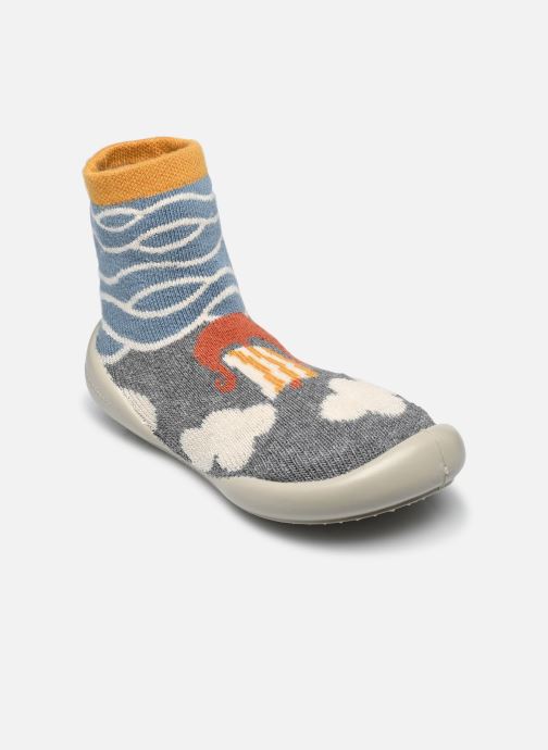 Collégien Chaussons Drakkar gris