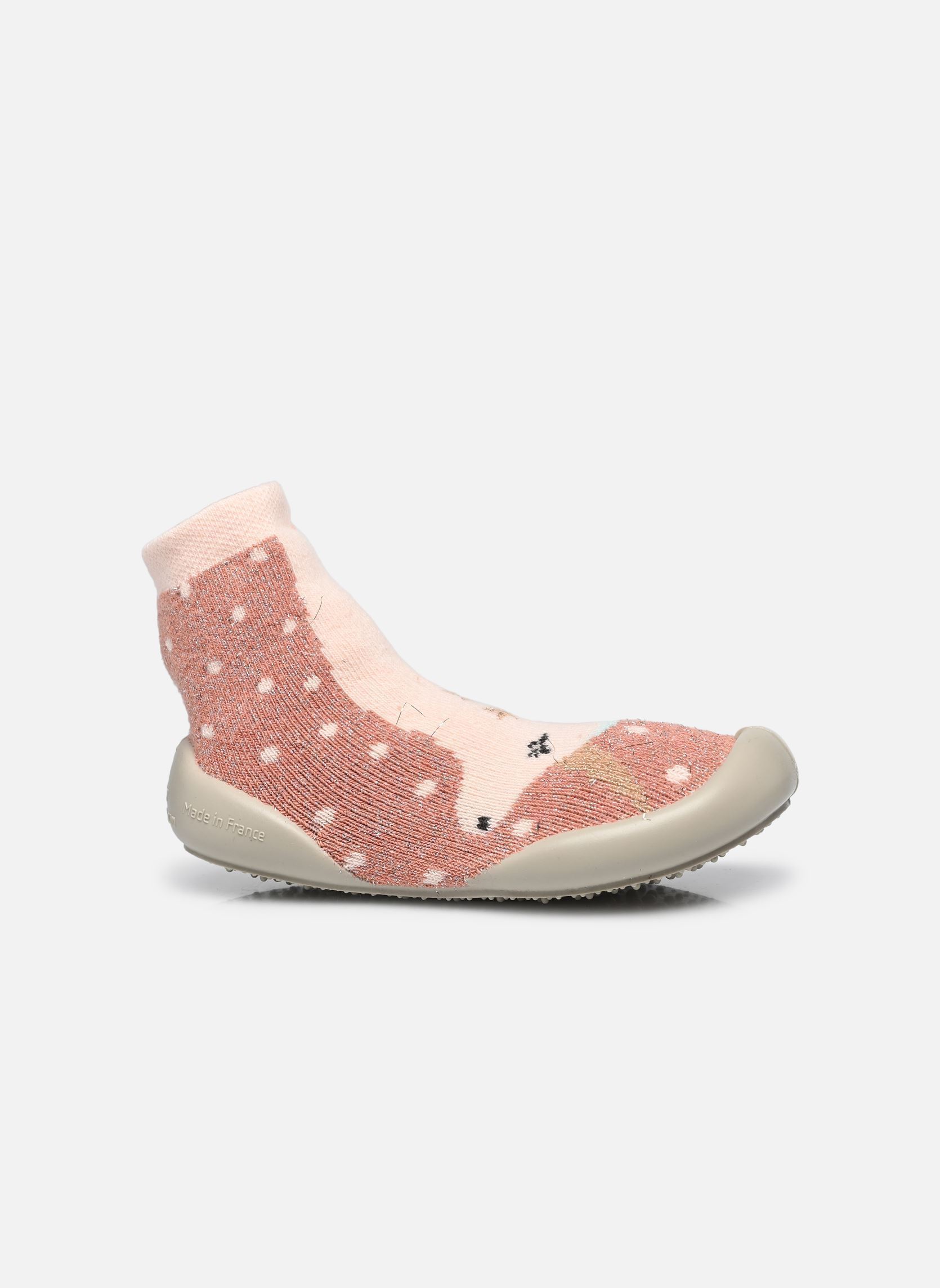 Chaussons Licorne fille rose Collégien Chaussons Licorne fille rose ROSE