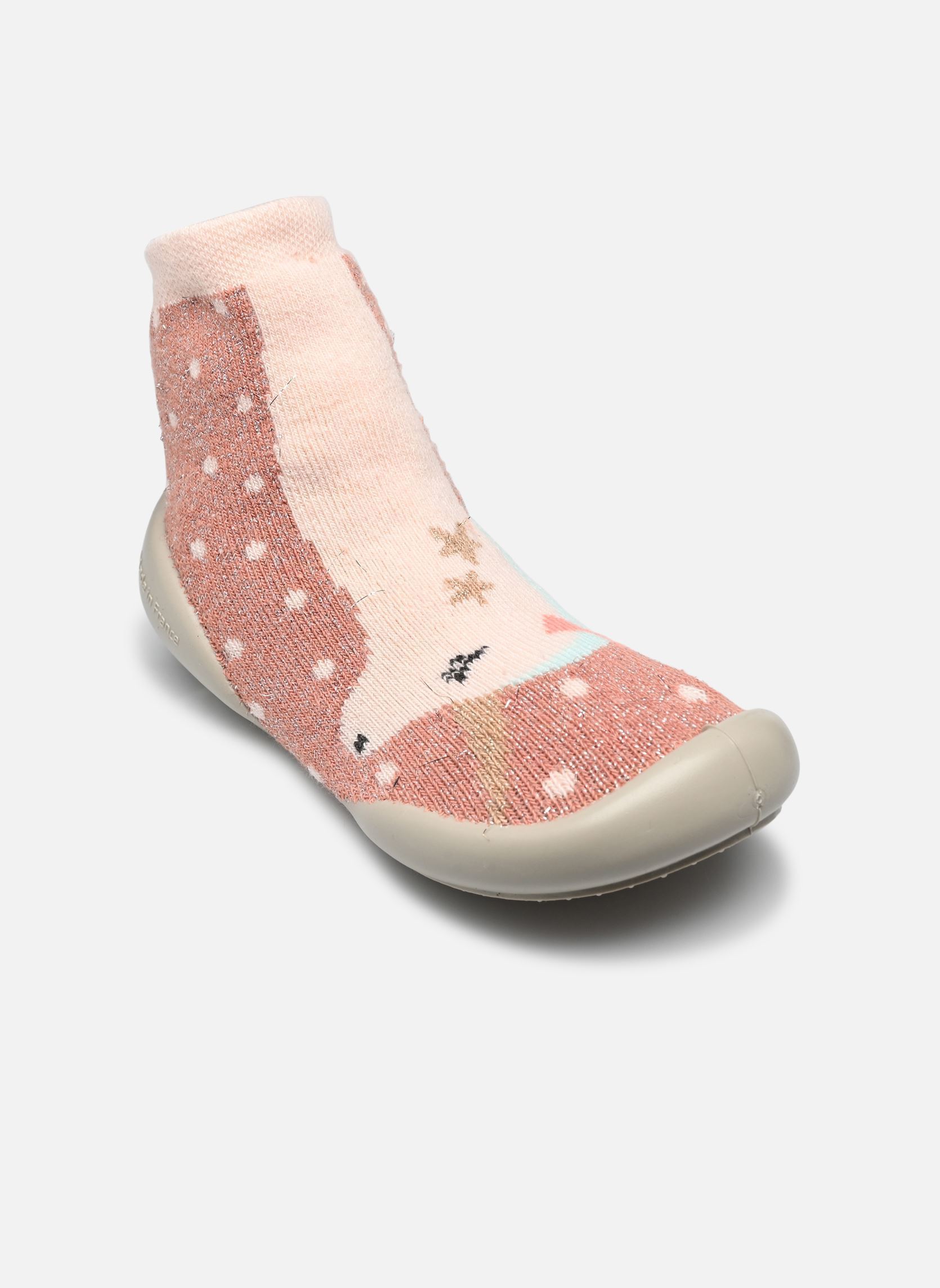 Chaussons Licorne fille rose Collégien Chaussons Licorne fille rose ROSE