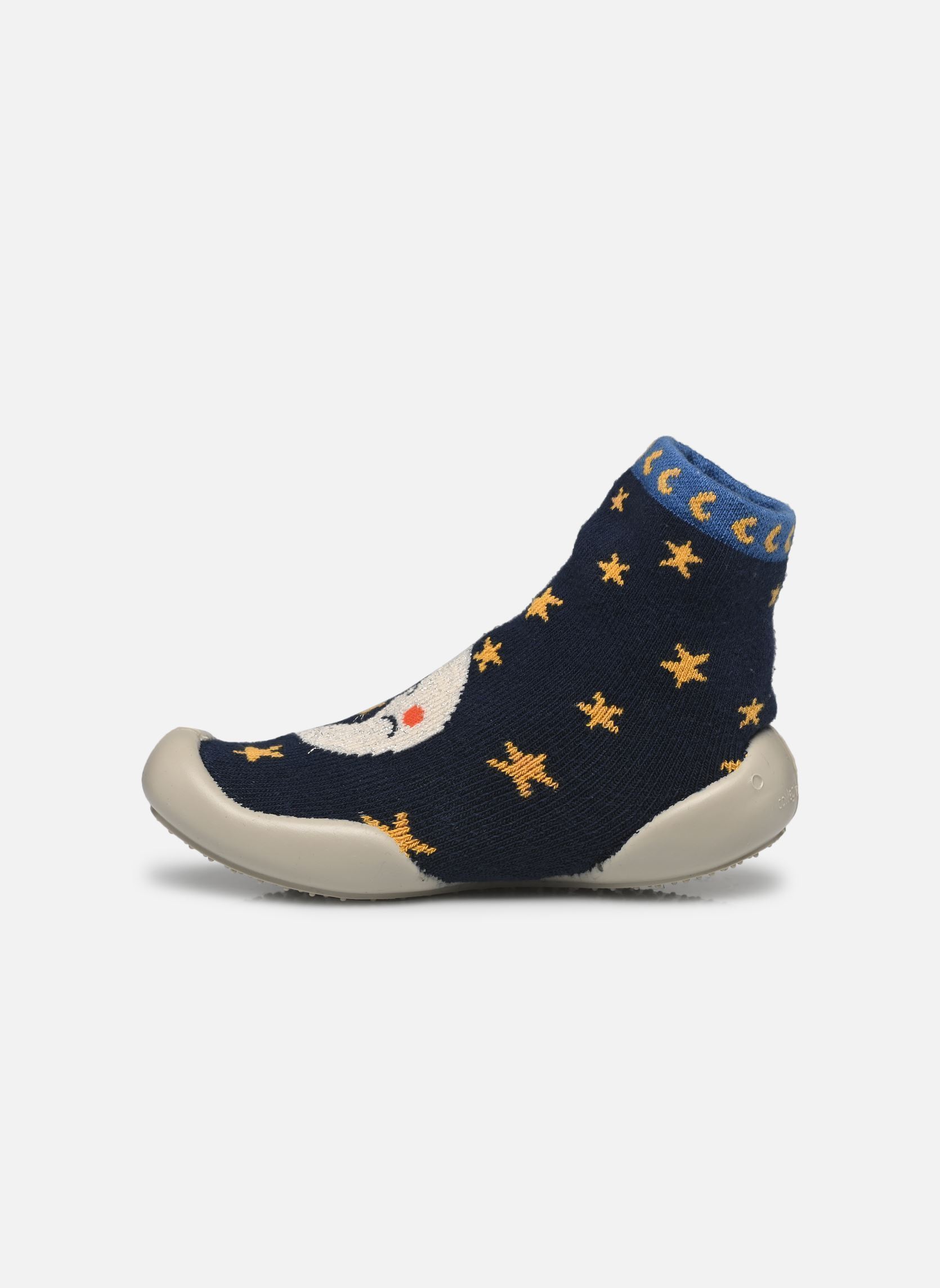 Chaussons Moon fille bleu Collégien Chaussons Moon fille bleu BLEU