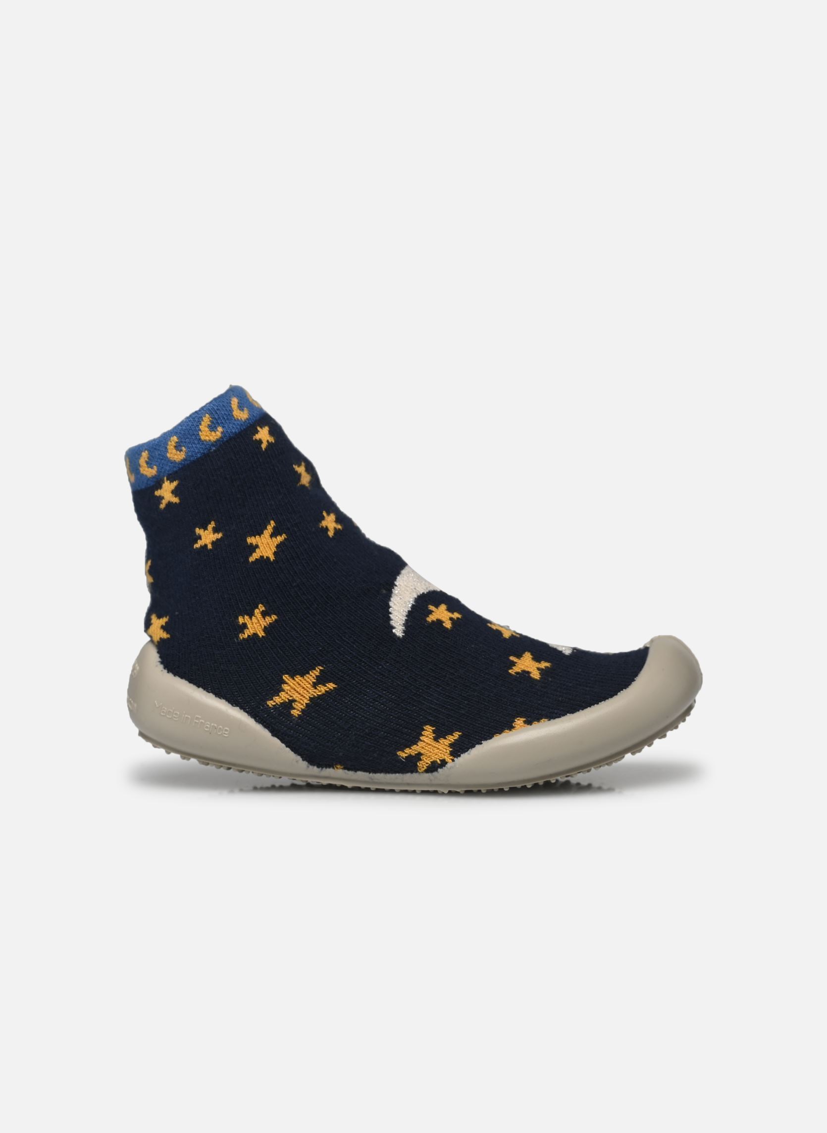 Chaussons Moon fille bleu Collégien Chaussons Moon fille bleu BLEU