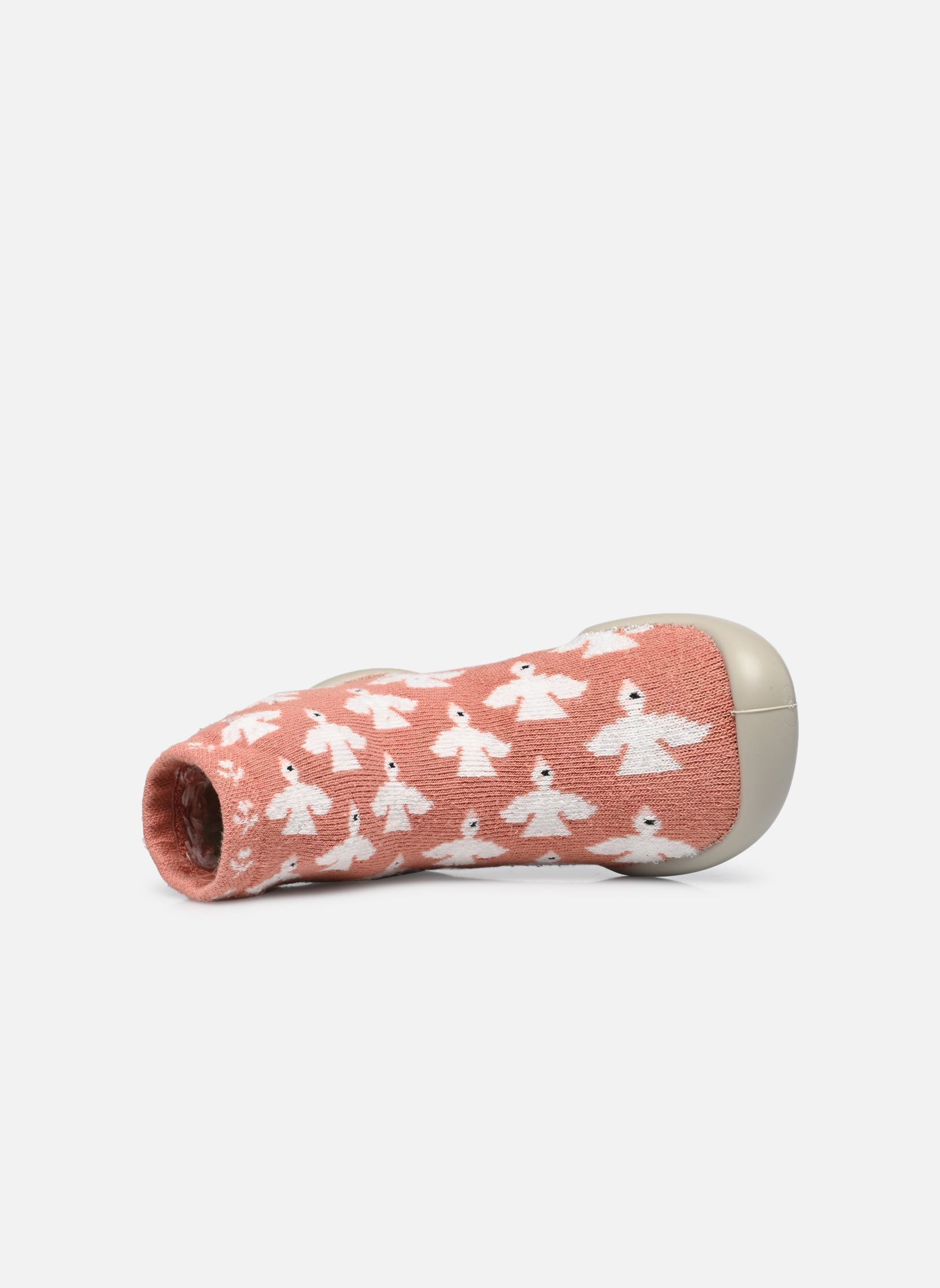 Chaussons Oiseaux fille rose Collégien Chaussons Oiseaux fille rose BLANC /ROSE
