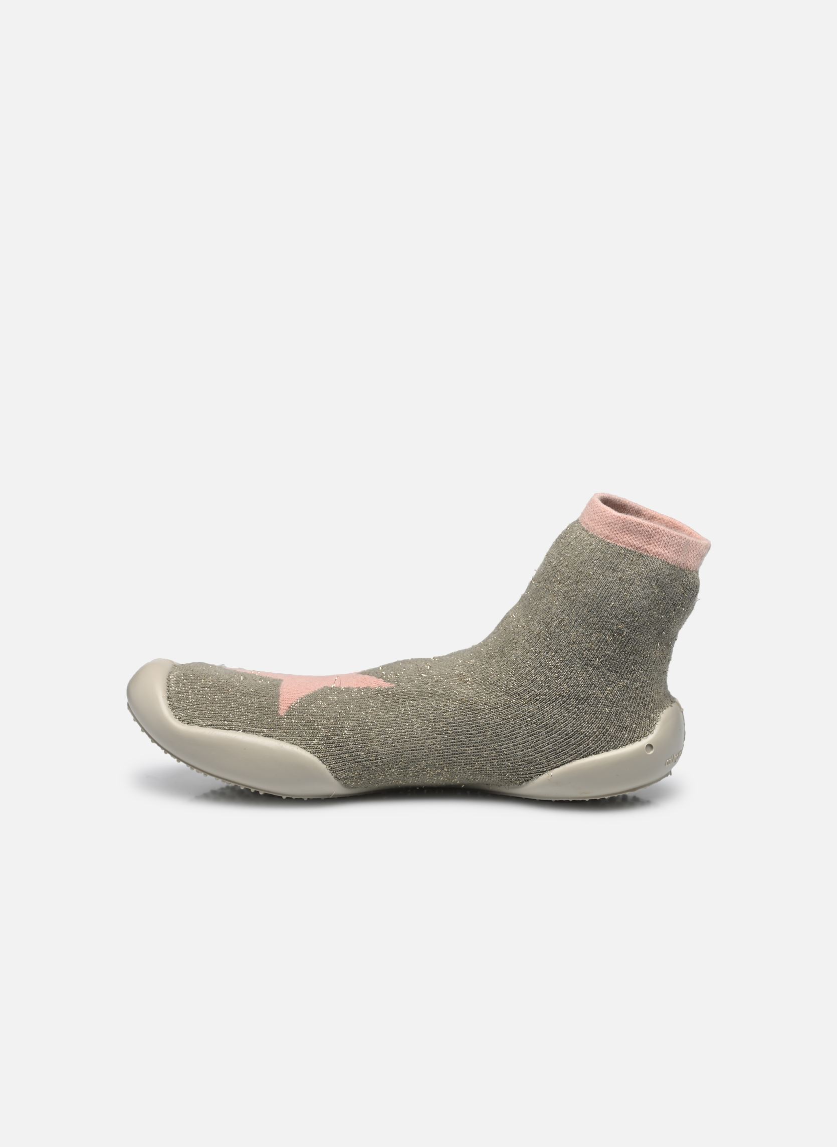 Chaussons Perlimpinpin femme or et bronze Collégien Chaussons Perlimpinpin femme or et bronze DORÉ / ROSE