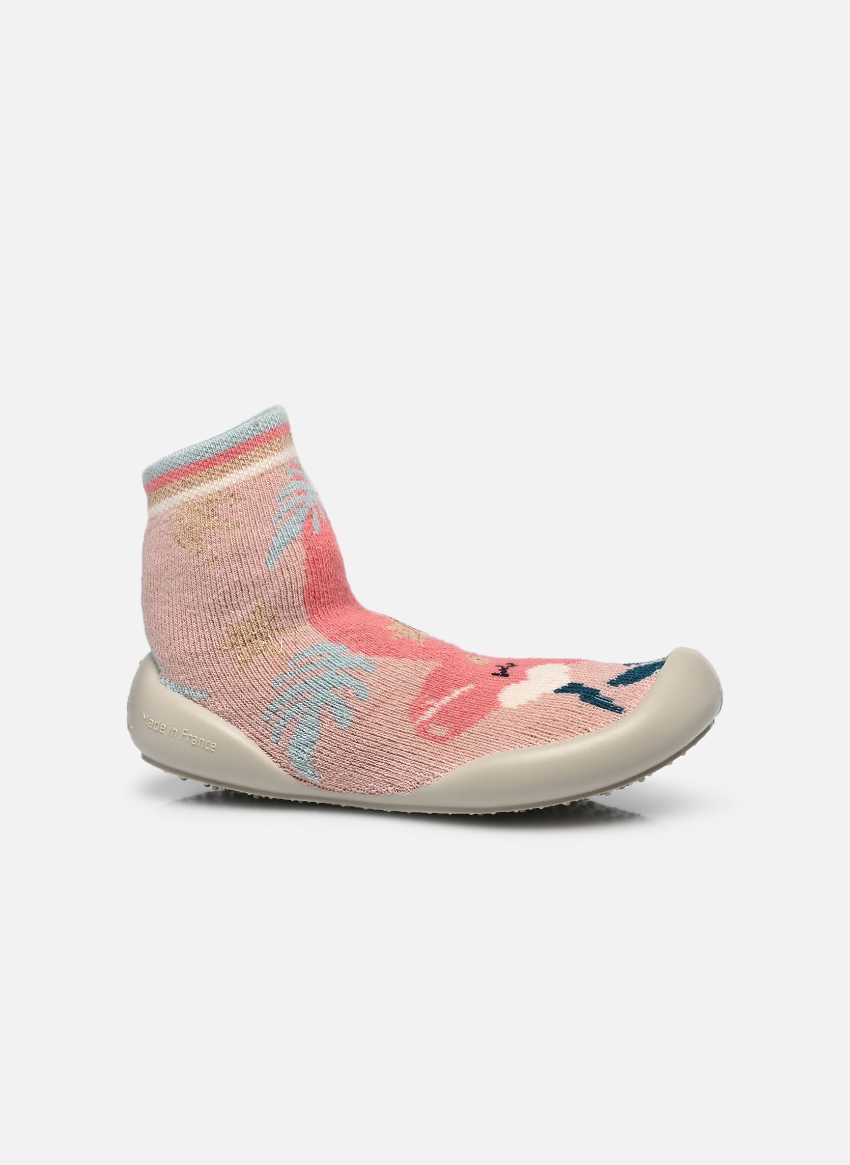 Chaussons Unicorn rose Collégien Chaussons Unicorn rose ROSE