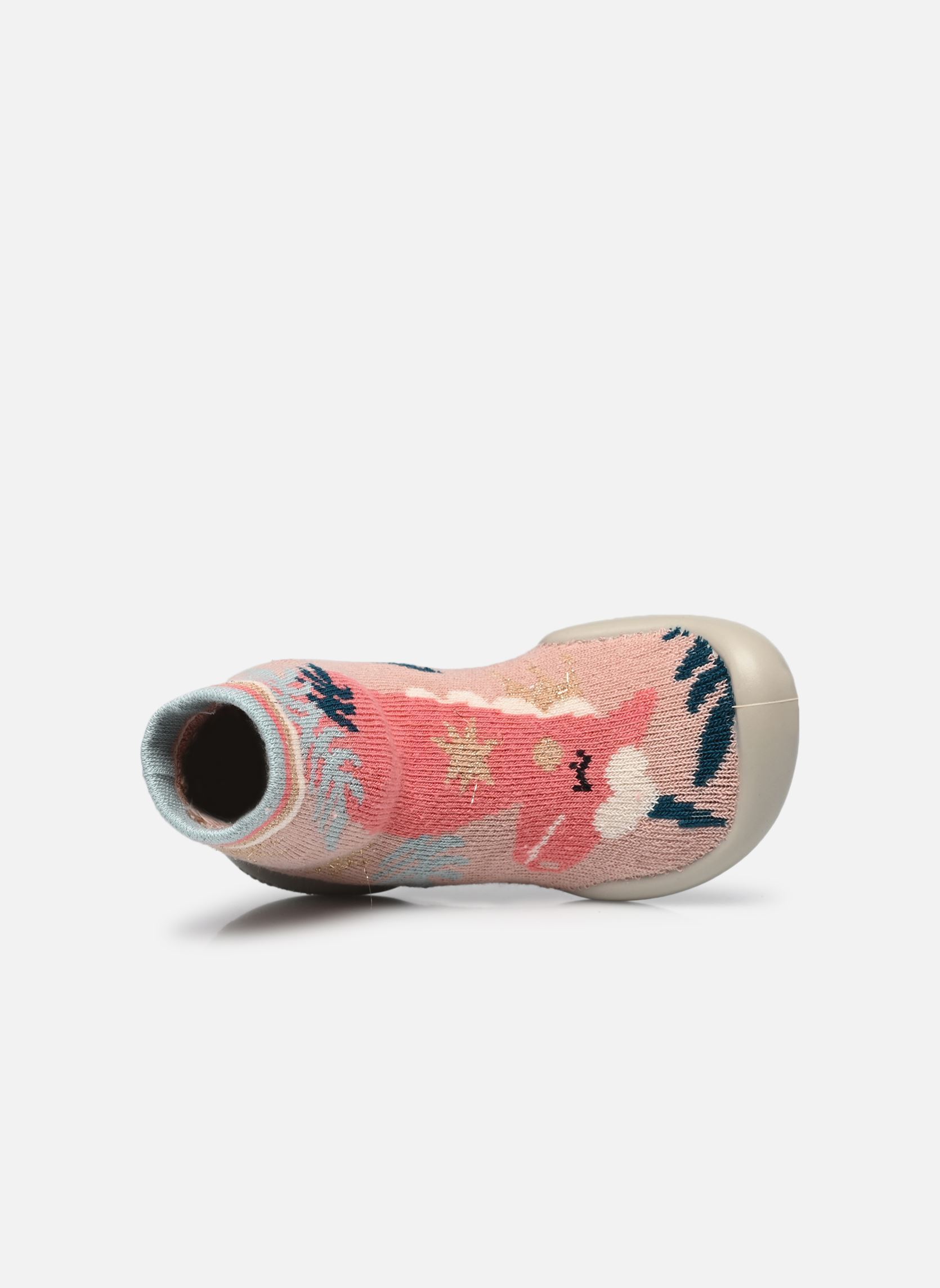 Chaussons Unicorn rose Collégien Chaussons Unicorn rose ROSE