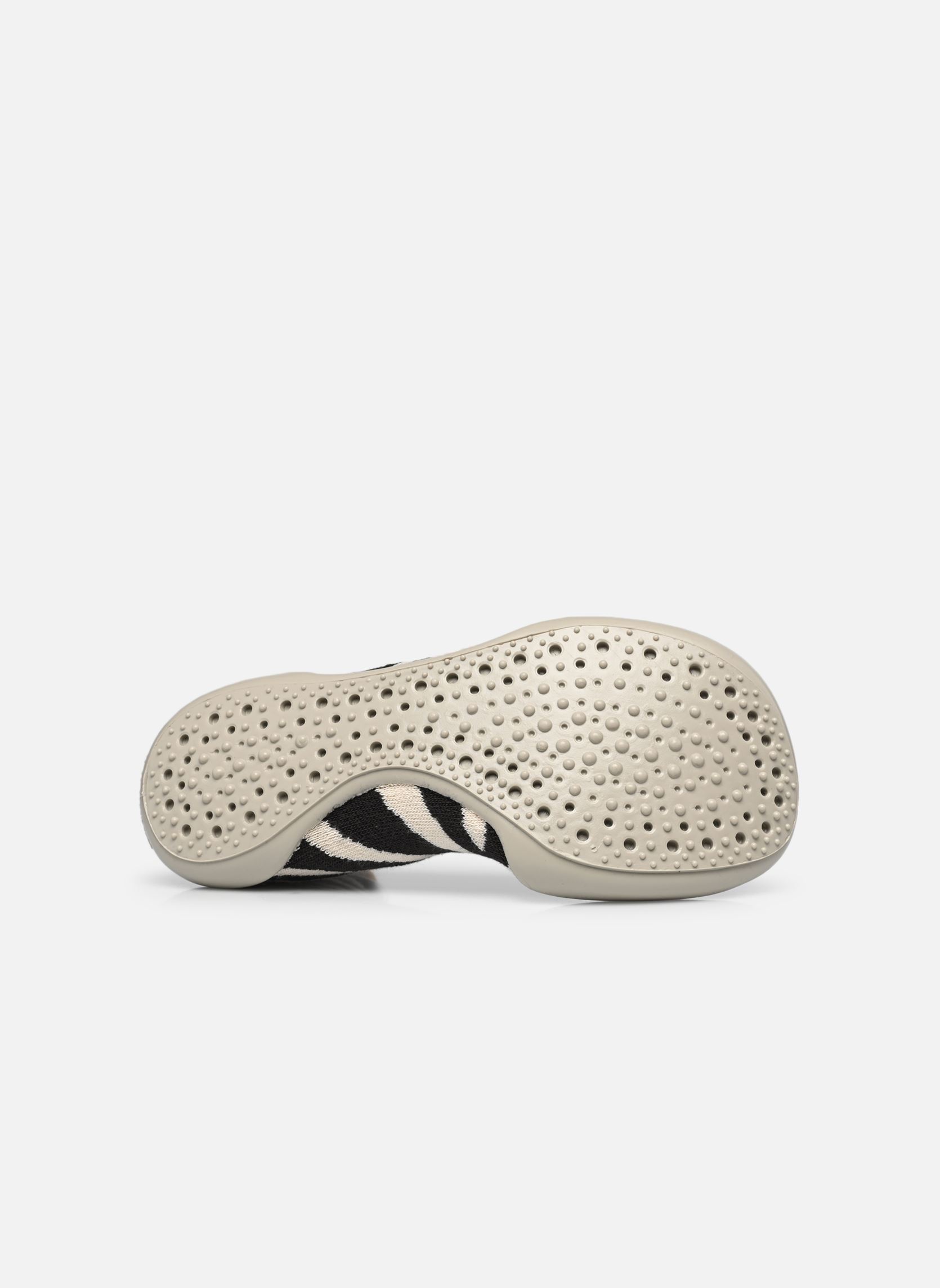 Chaussons Zebra femme noir Collégien Chaussons Zebra femme noir NOIR / BLANC