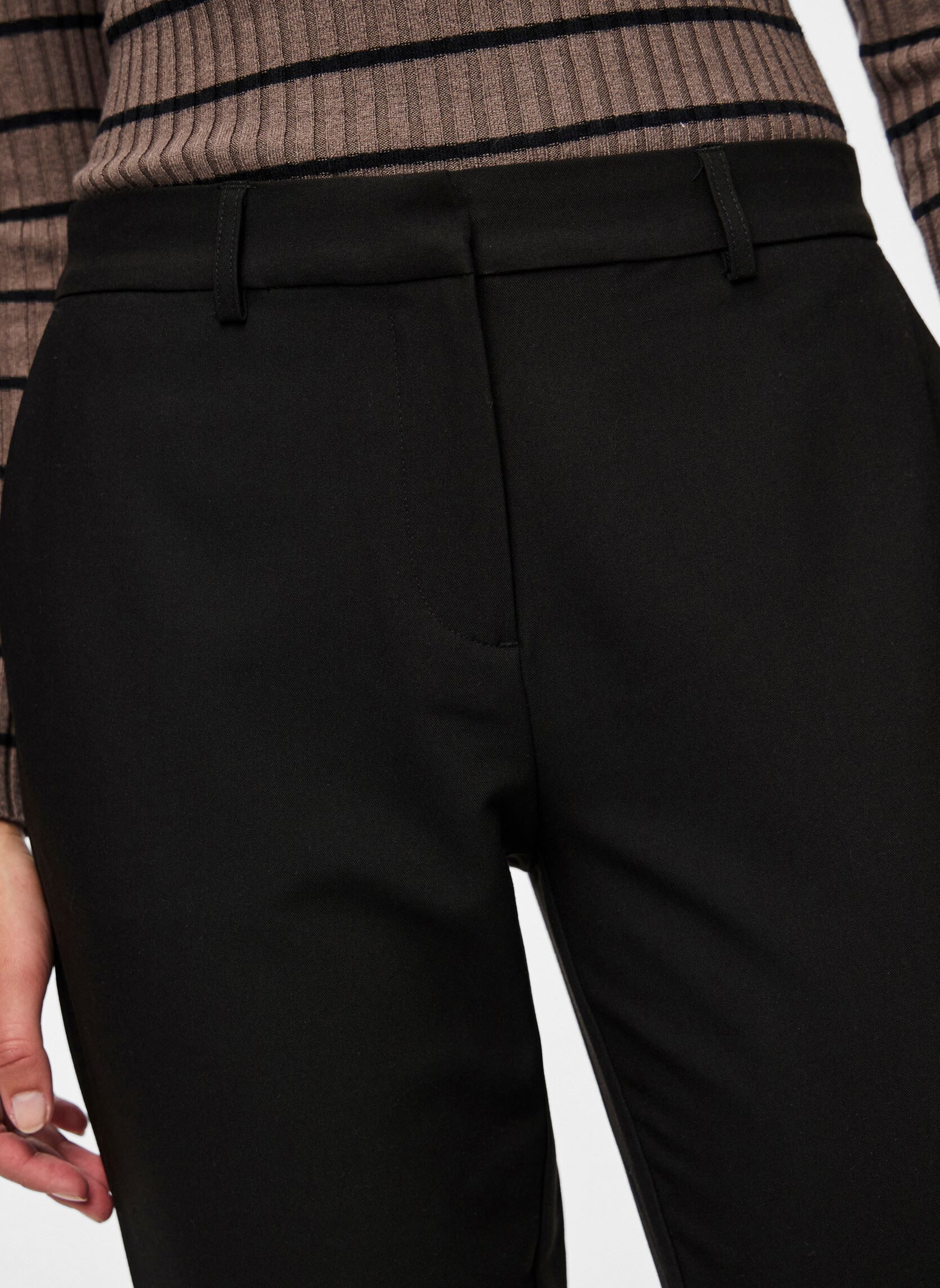 Pantalones Pcbosella Mw Ankle Pant Bc mujer negro Pieces Pantalones Pcbosella Mw Ankle Pant Bc mujer negro Black