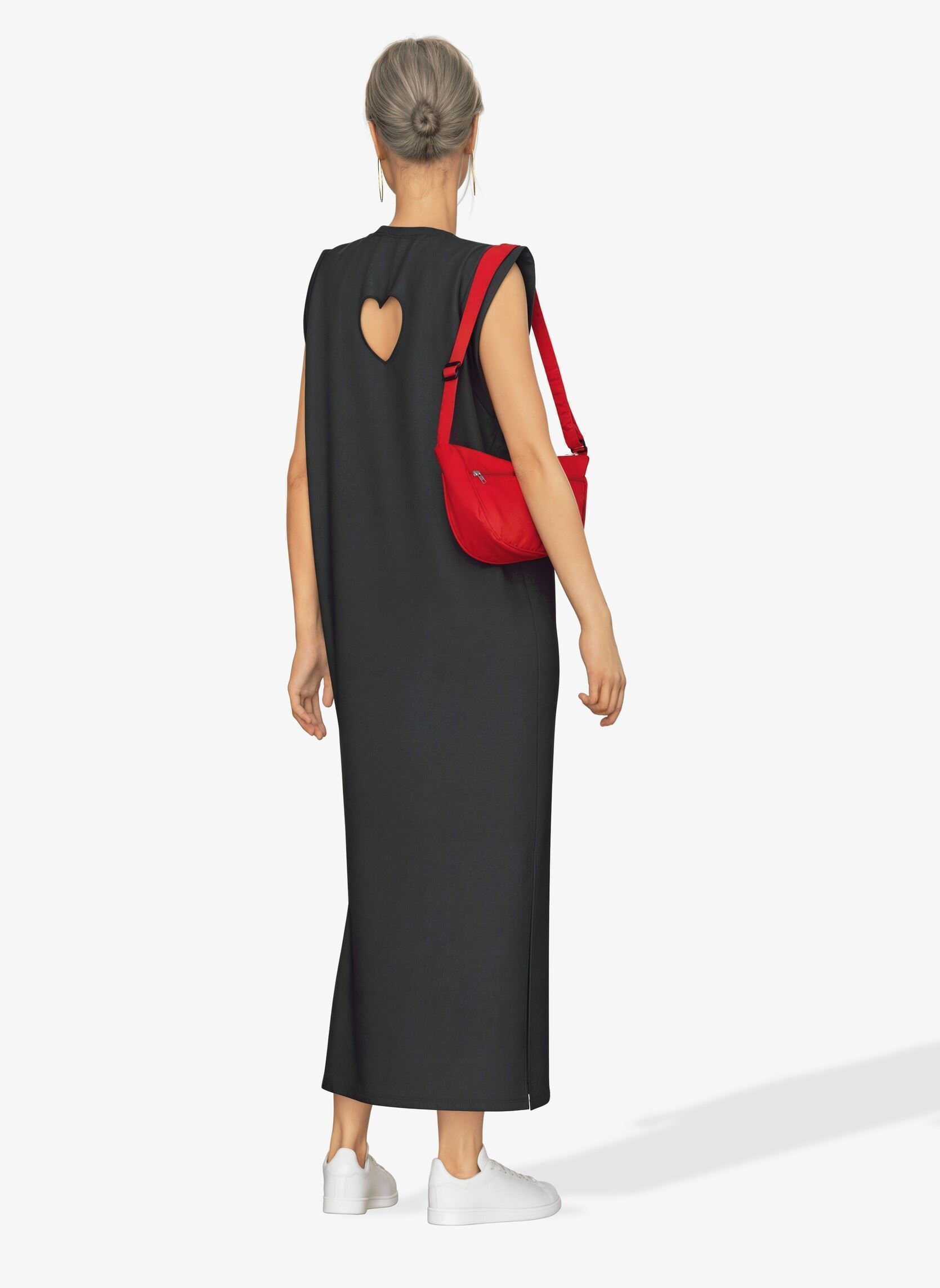 Vestidos largos Pcchilli Summer Sl Ankle Cutout Dress mujer negro Pieces Vestidos largos Pcchilli Summer Sl Ankle Cutout Dress mujer negro BLACK