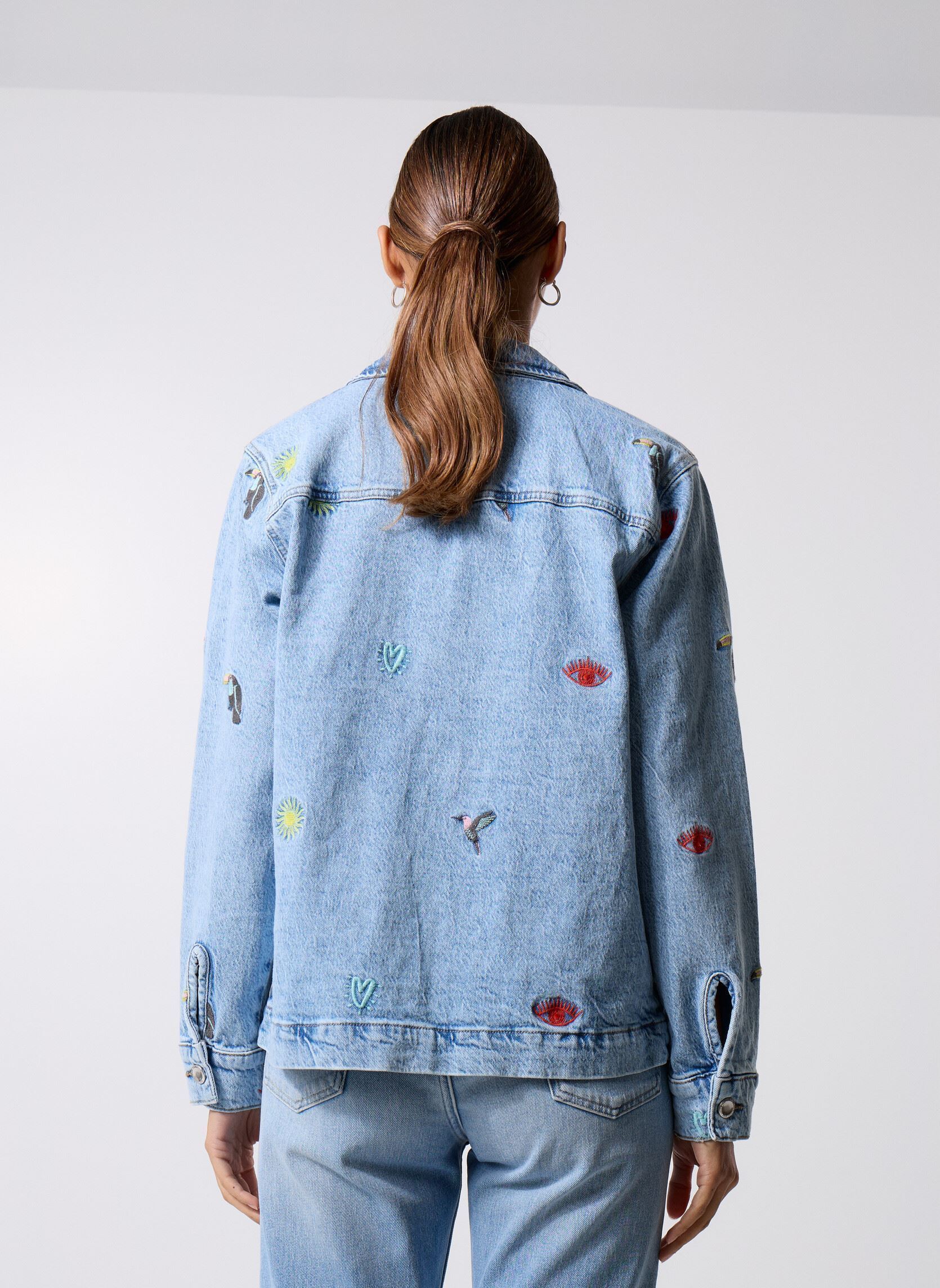 Vestes en jean Pcjidi Ls Denim Shacket Mpa Bc femme bleu Pieces Vestes en jean Pcjidi Ls Denim Shacket Mpa Bc femme bleu Medium Blue Denim