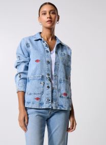 Vestes en jean Pcjidi Ls Denim Shacket Mpa Bc femme bleu Pieces Vestes en jean Pcjidi Ls Denim Shacket Mpa Bc femme bleu Medium Blue Denim