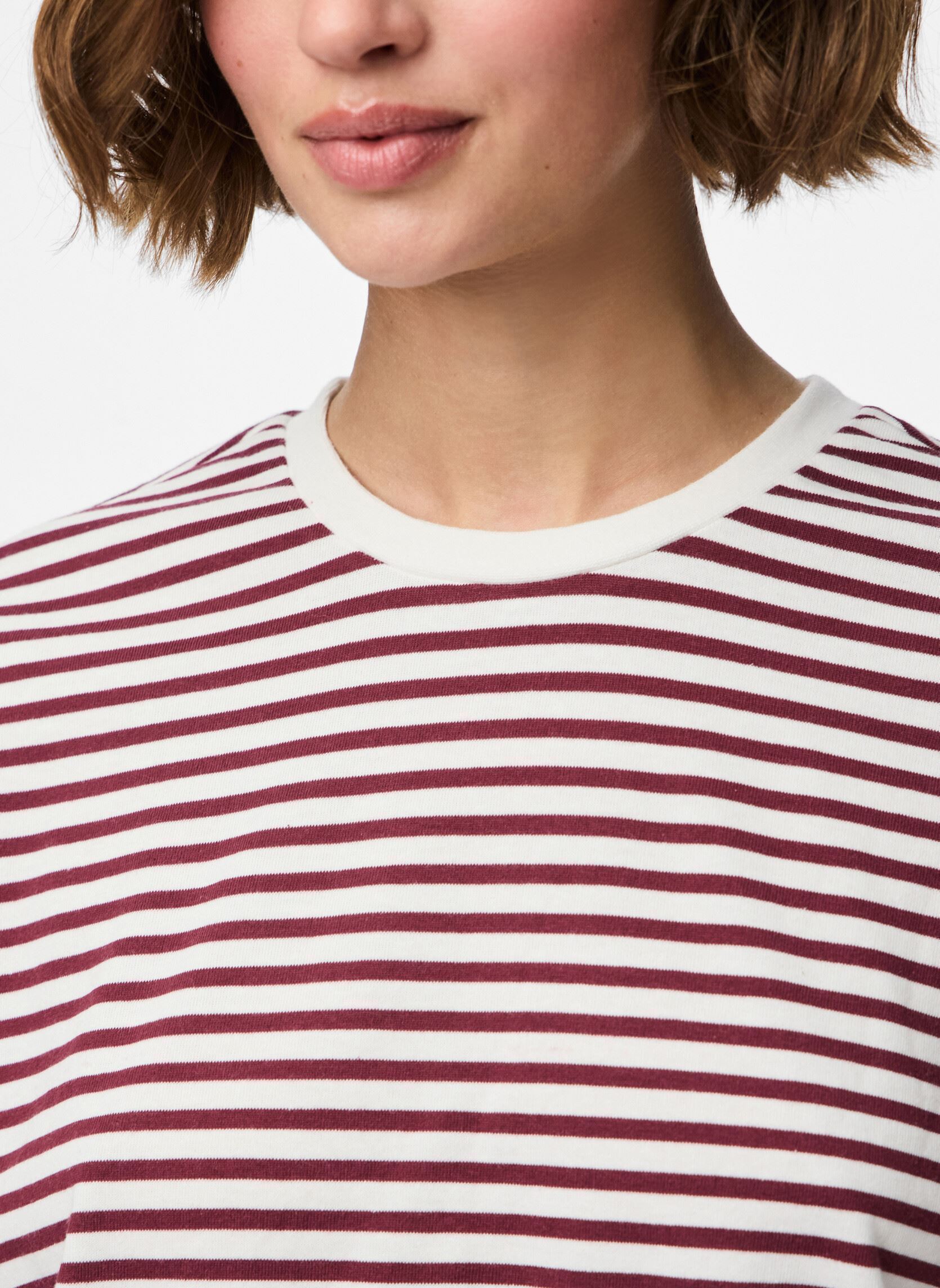 T-shirt a maniche lunghe Pcsadie Ls Top Jrs Noos donna bianco Pieces T-shirt a maniche lunghe Pcsadie Ls Top Jrs Noos donna bianco Cloud Dancer