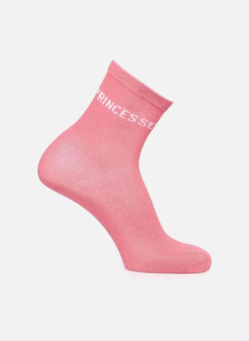 Pieces Sokken Pcsebby Long Glitter Statement Sock Noos dames roze